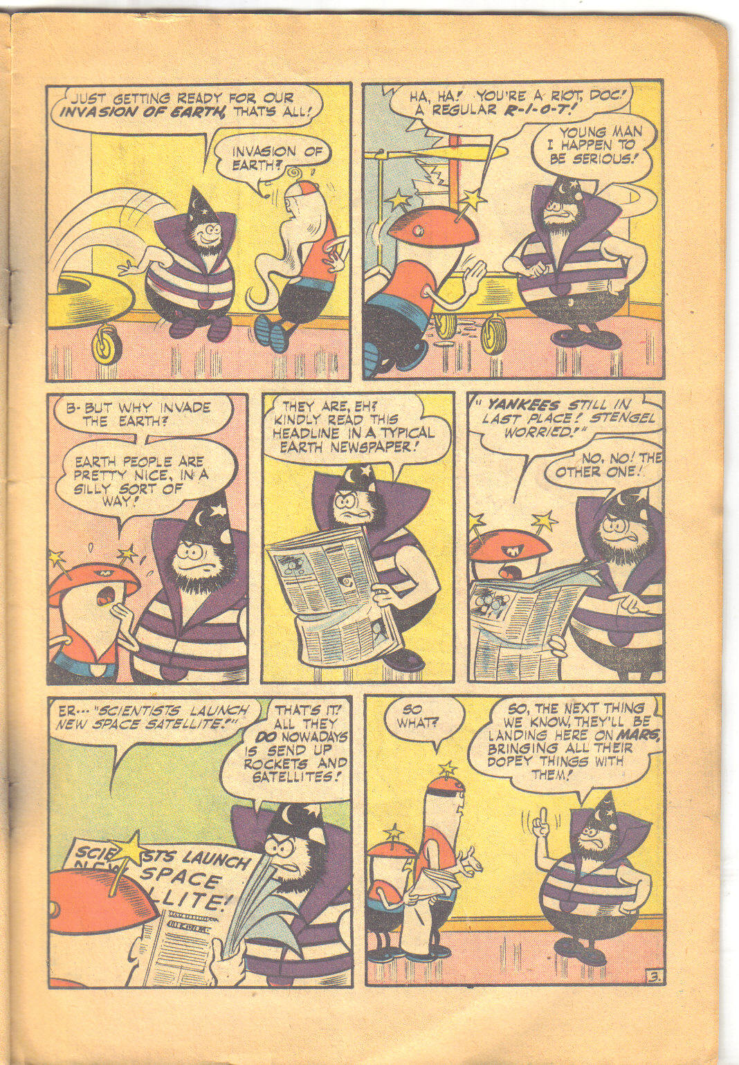 Read online Cosmo the Merry Martian comic -  Issue #6 - 15