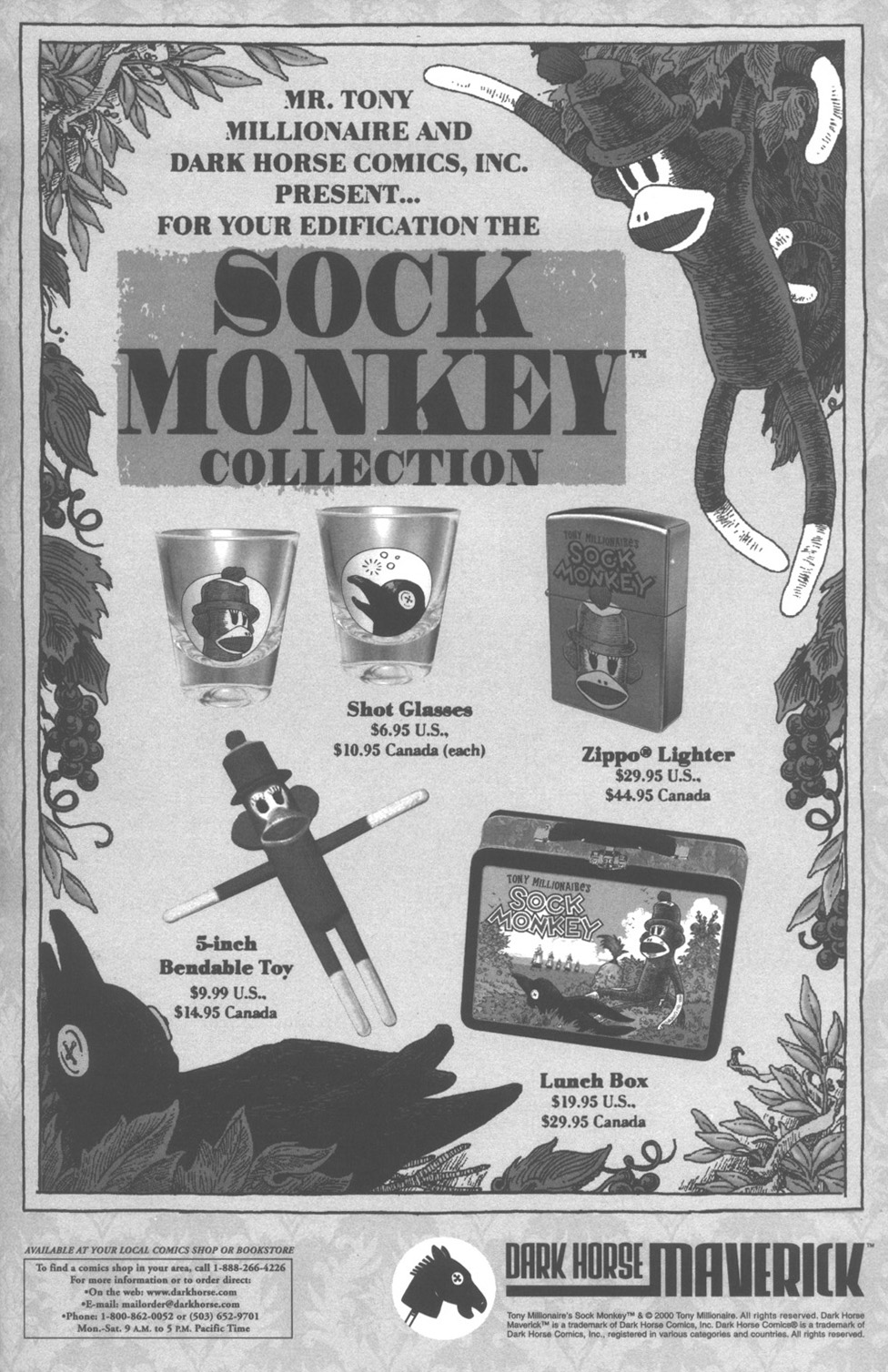 Read online Tony Millionaire's Sock Monkey (2000) comic -  Issue #2 - 25