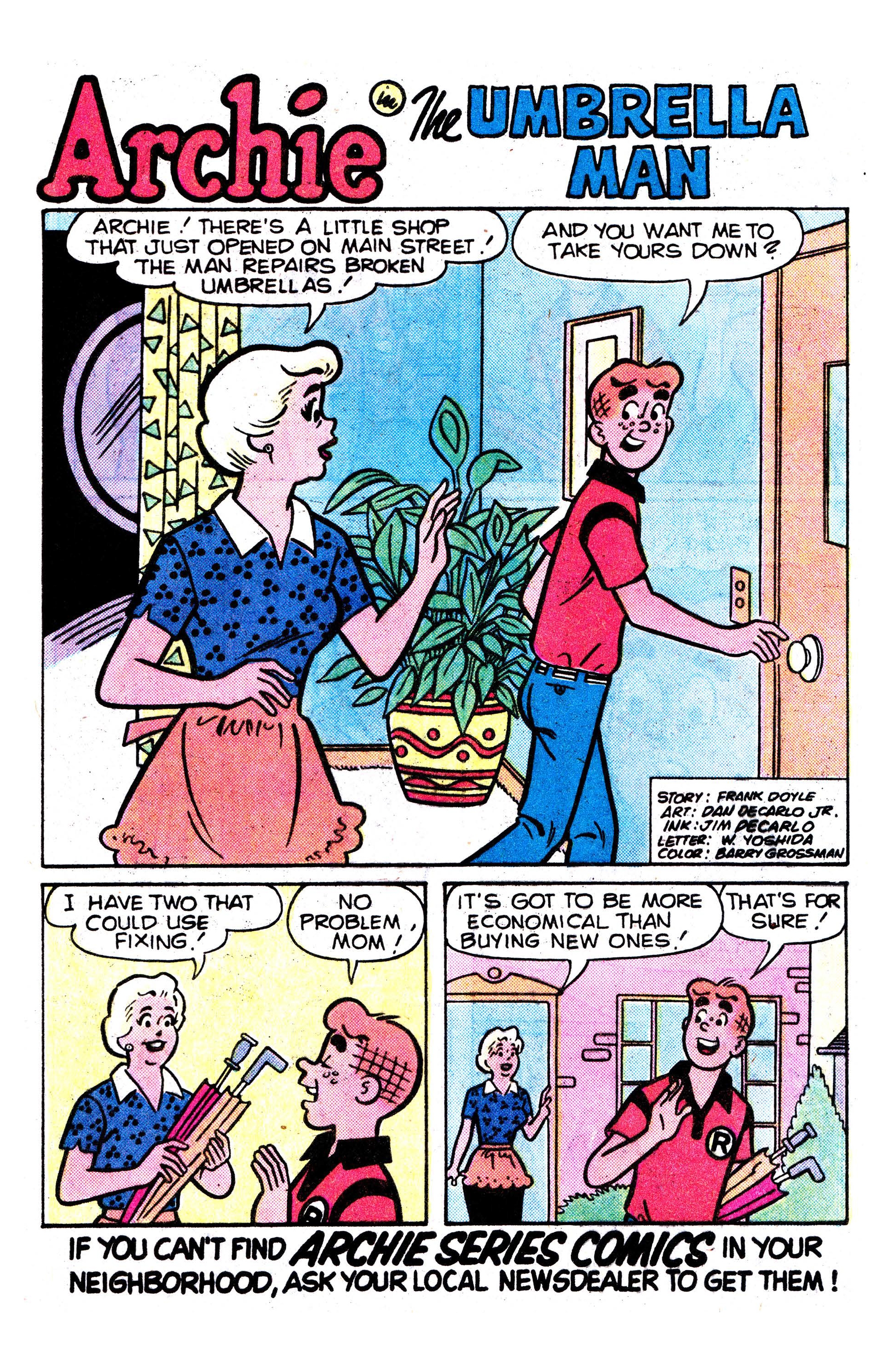 Read online Archie (1960) comic -  Issue #296 - 10