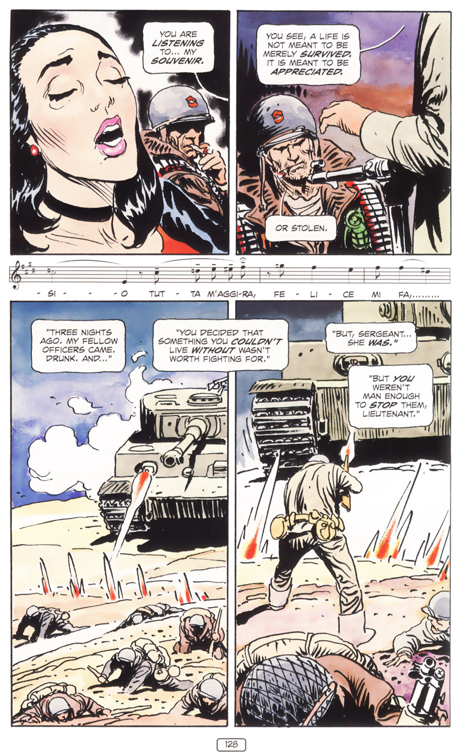Read online Sgt. Rock: Between Hell & A Hard Place comic -  Issue # TPB - 134