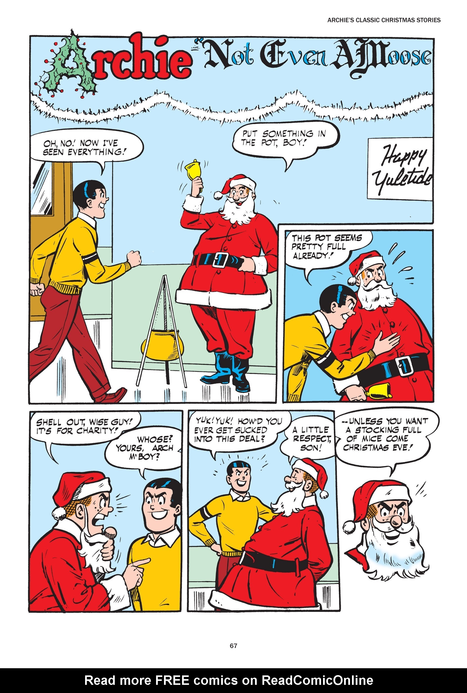 Read online Archie's Classic Christmas Stories comic -  Issue # TPB - 68