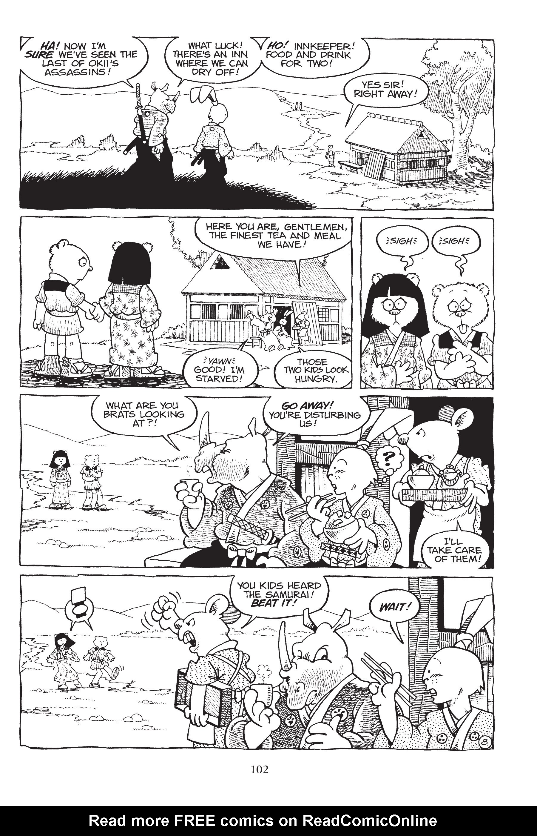 Read online Usagi Yojimbo (1987) comic -  Issue # _TPB 3 - 98