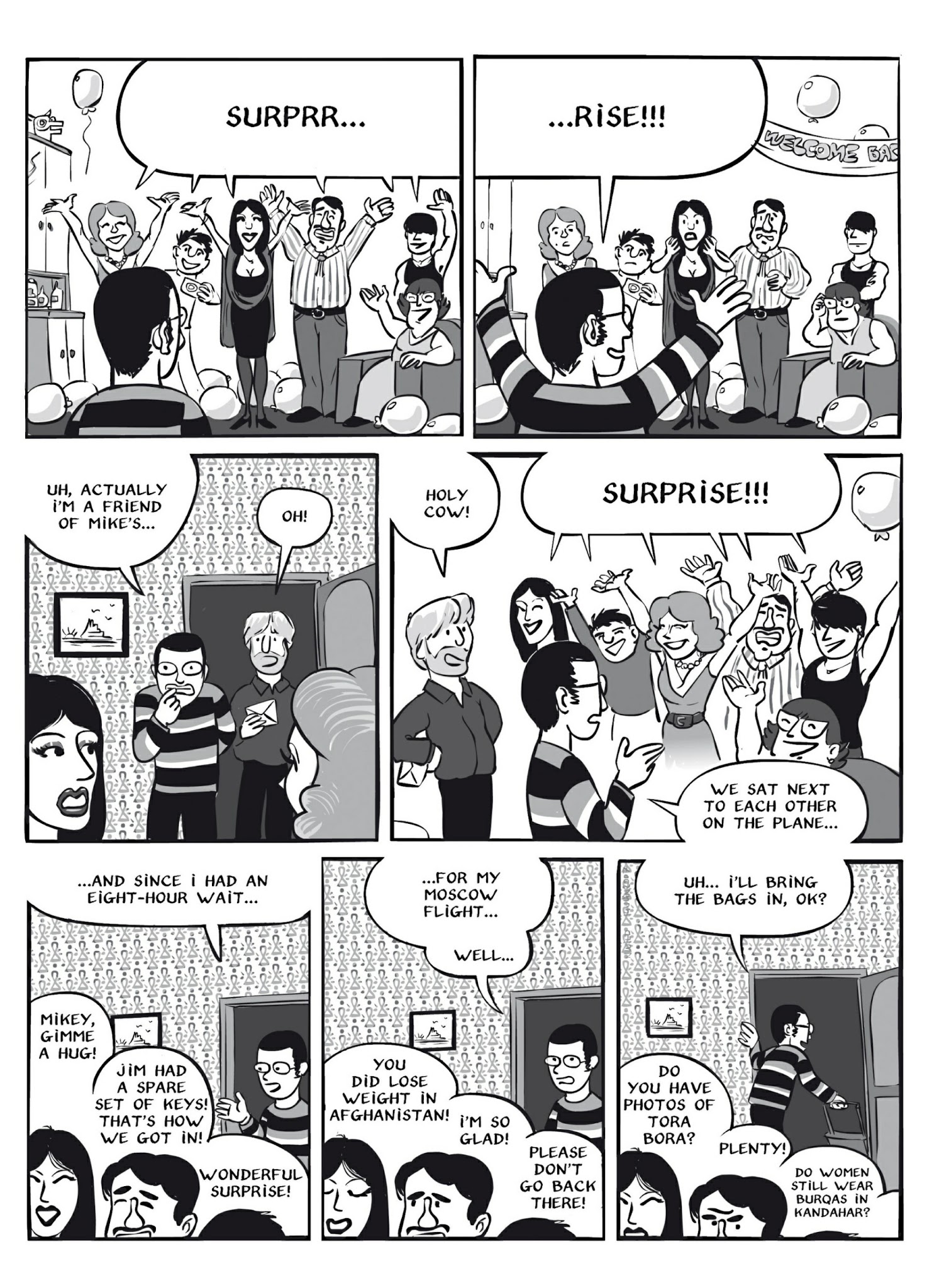 Read online Kabul Disco: How I Managed Not to be Abducted in Afghanistan comic -  Issue # TPB - 140