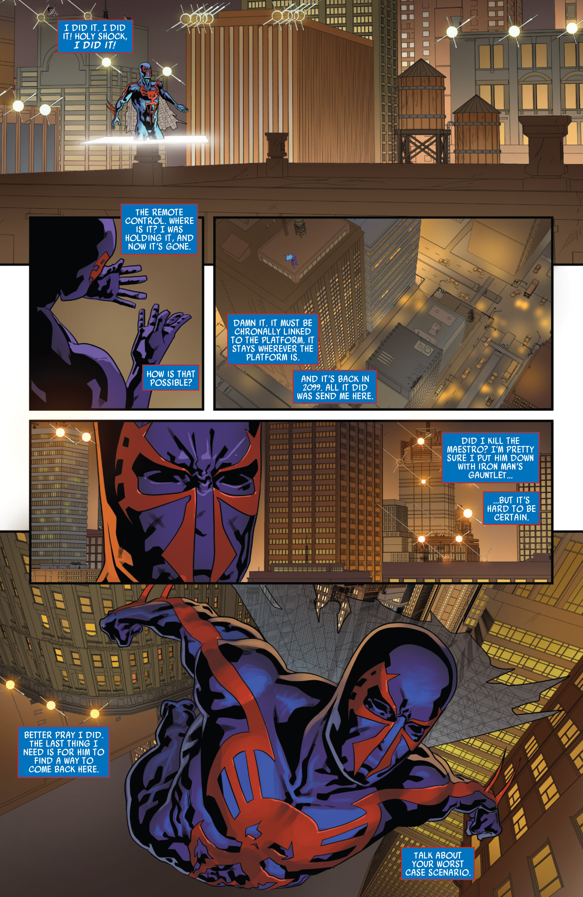 Read online Spider-Man 2099 (2014) comic -  Issue #10 - 20
