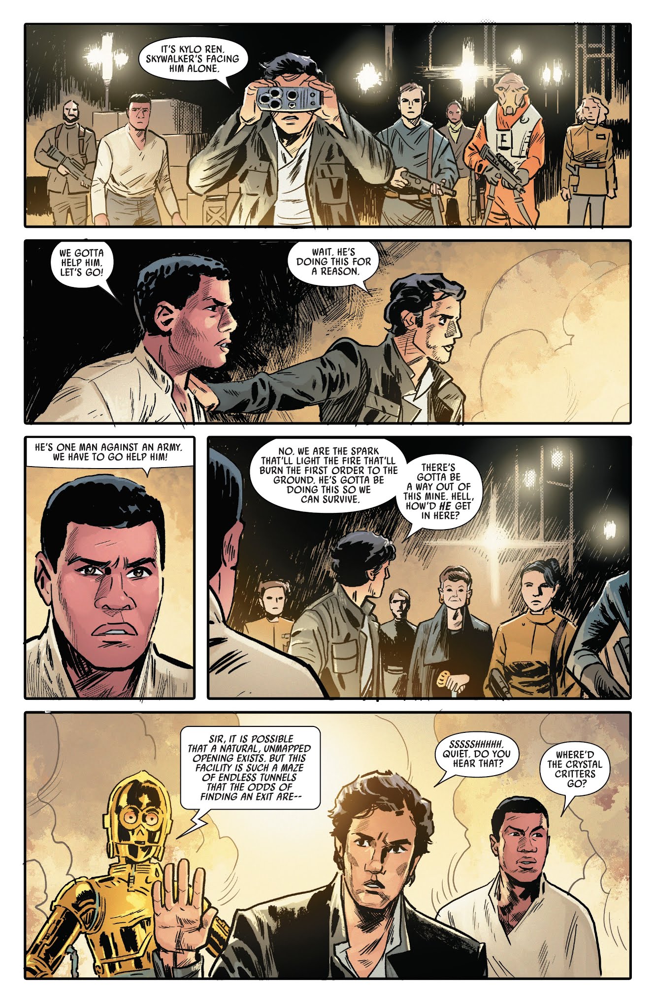 Read online Star Wars: The Last Jedi Adaptation comic -  Issue #6 - 15