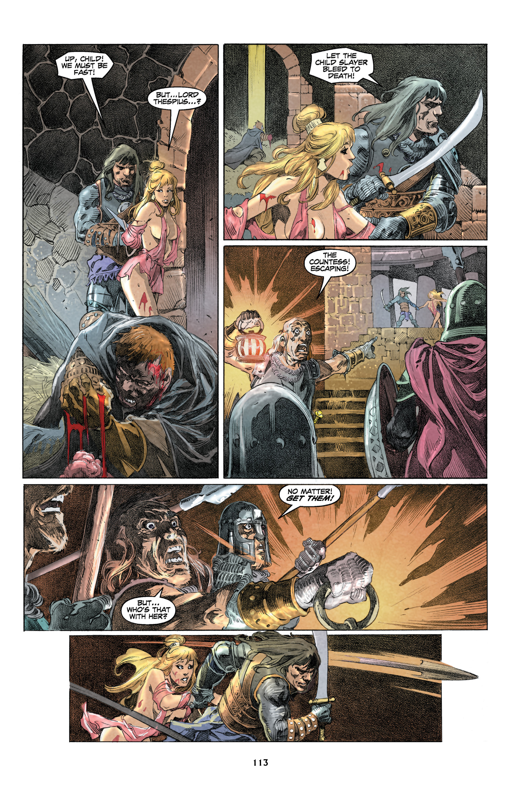 Read online King Conan: The Hour of the Dragon comic -  Issue # _TPB - 113