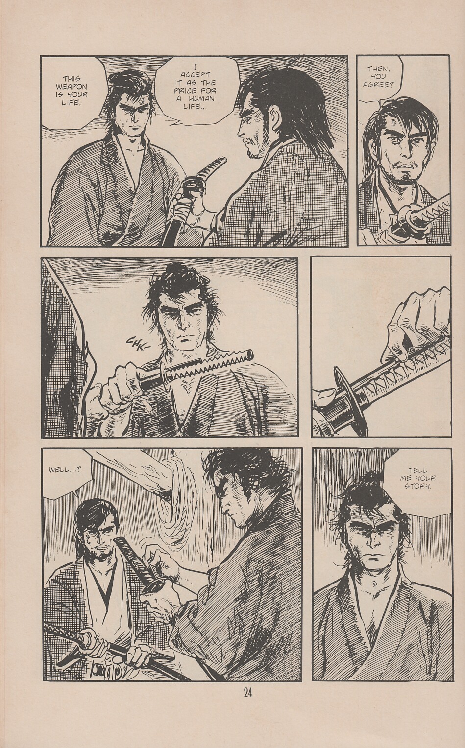 Read online Lone Wolf and Cub comic -  Issue #42 - 27