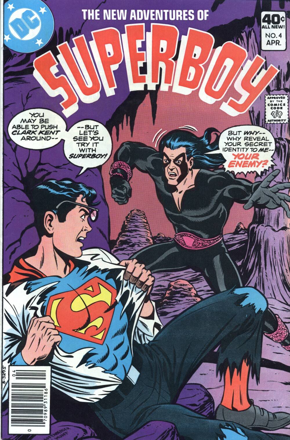 Read online The New Adventures of Superboy comic -  Issue #4 - 1