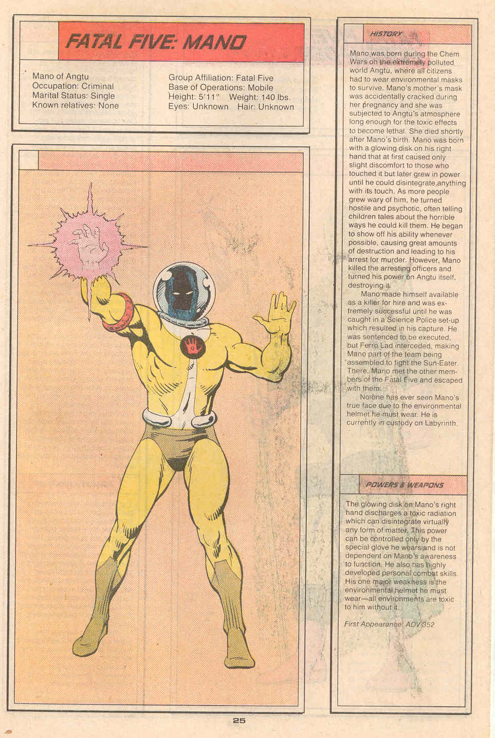Read online Who's Who in the Legion of Super-Heroes comic -  Issue #2 - 27