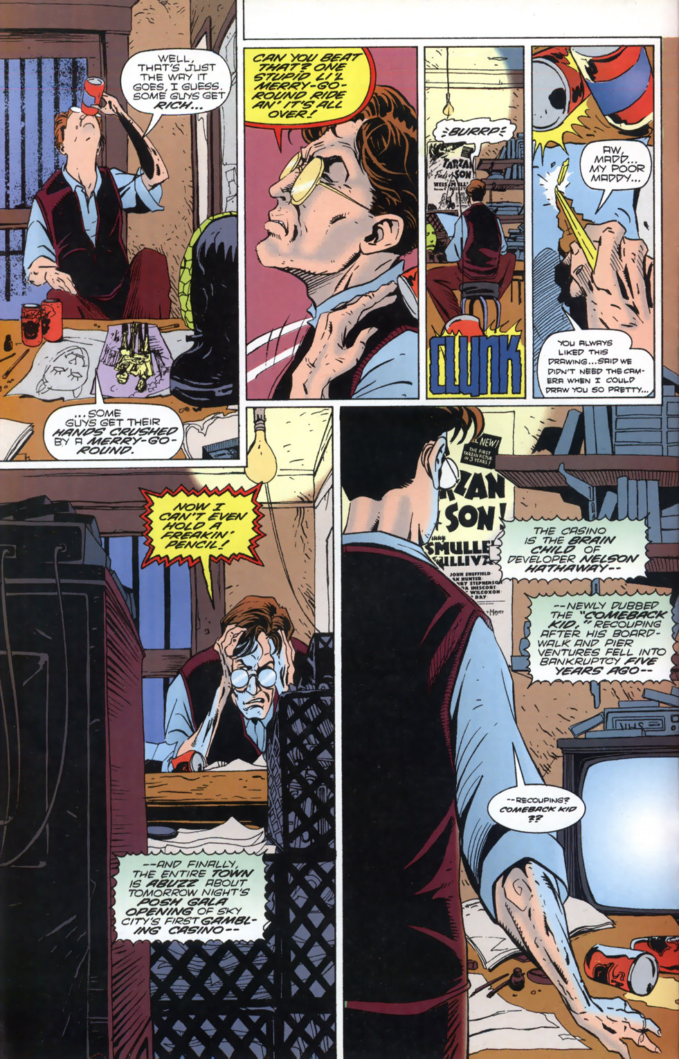 Read online The Mask: The Hunt for Green October comic -  Issue #1 - 12