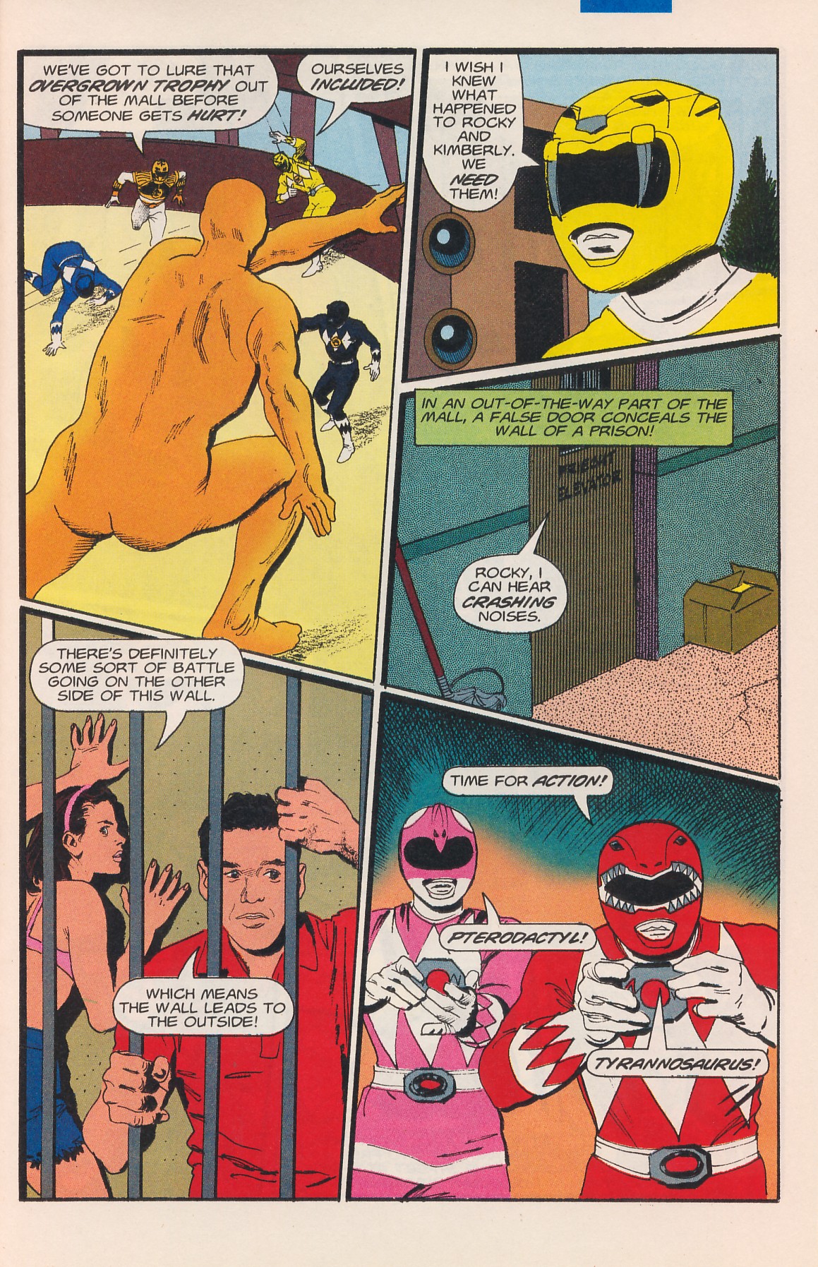 Read online Saban's Mighty Morphin Power Rangers (1994) comic -  Issue #6 - 29