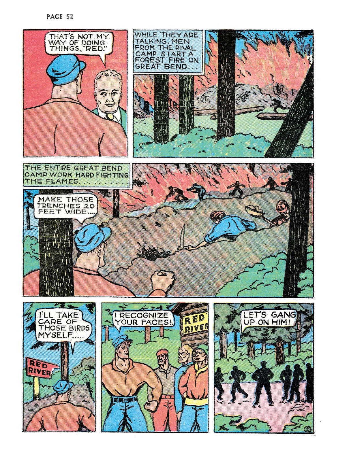 Turn Loose Our Death Rays and Kill Them All!: The Complete Works of Fletcher Hanks issue TPB (Part 1) - Page 82
