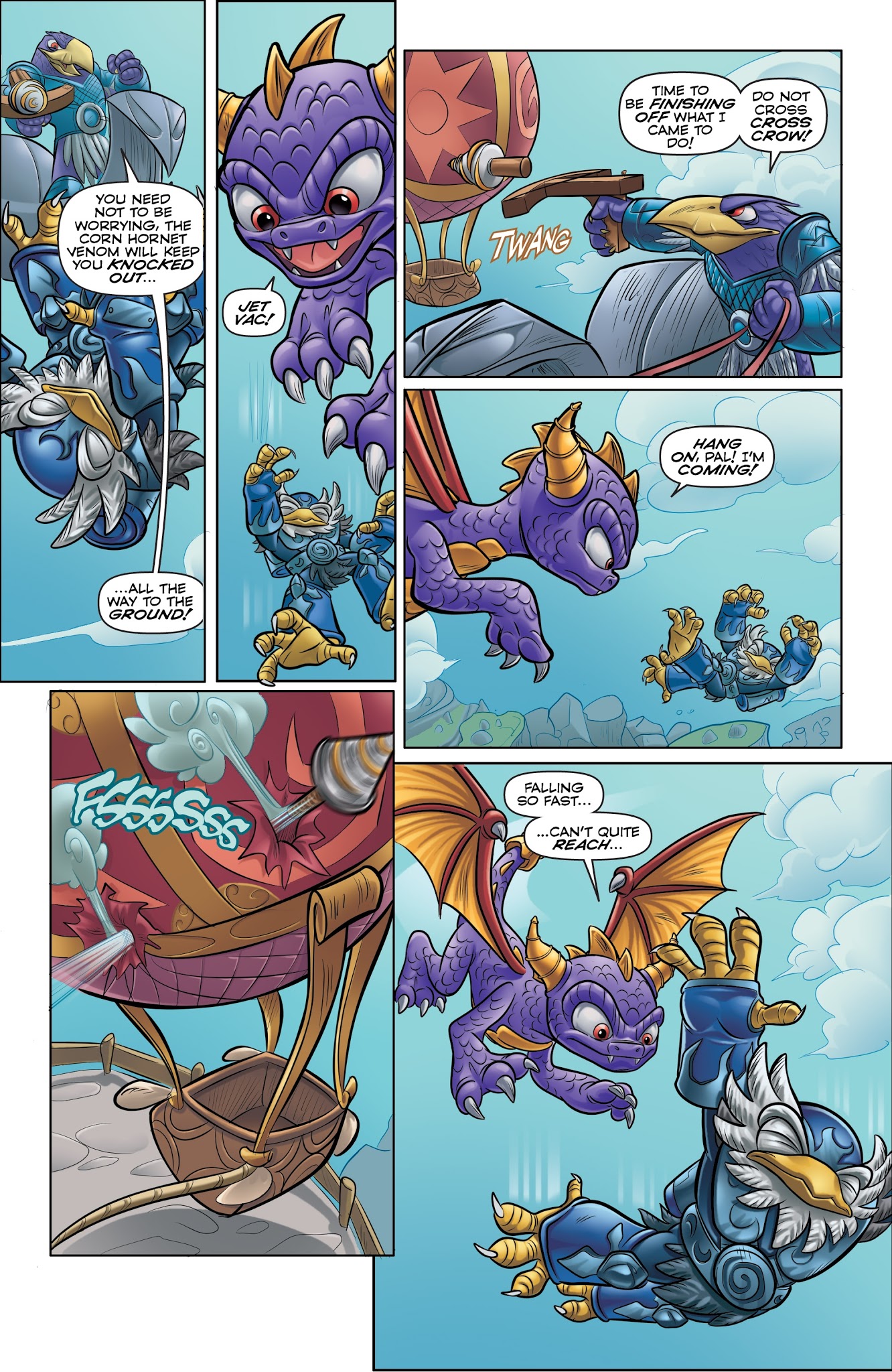 Read online Skylanders Quarterly-Spyro & Friends: Full Blast comic -  Issue # Full - 23