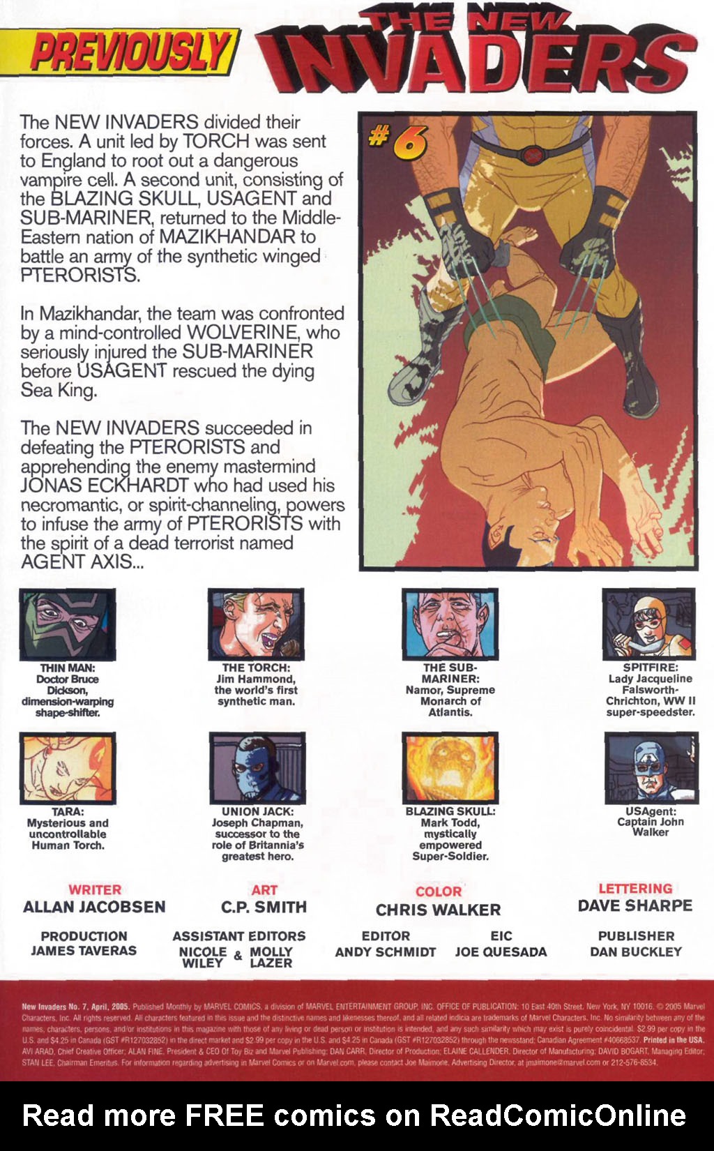 Read online New Invaders comic -  Issue #7 - 4