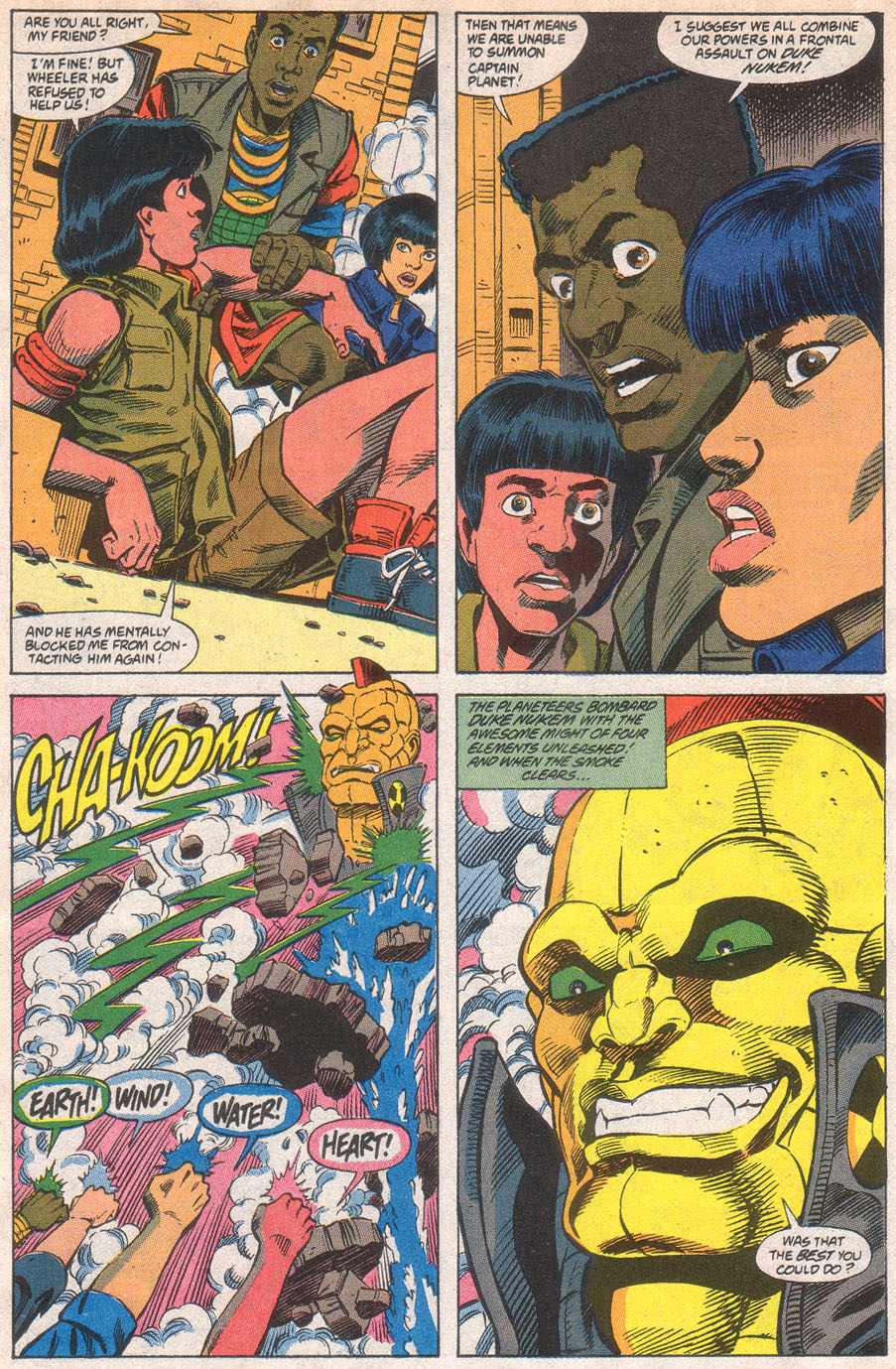 Captain Planet and the Planeteers 4 Page 15
