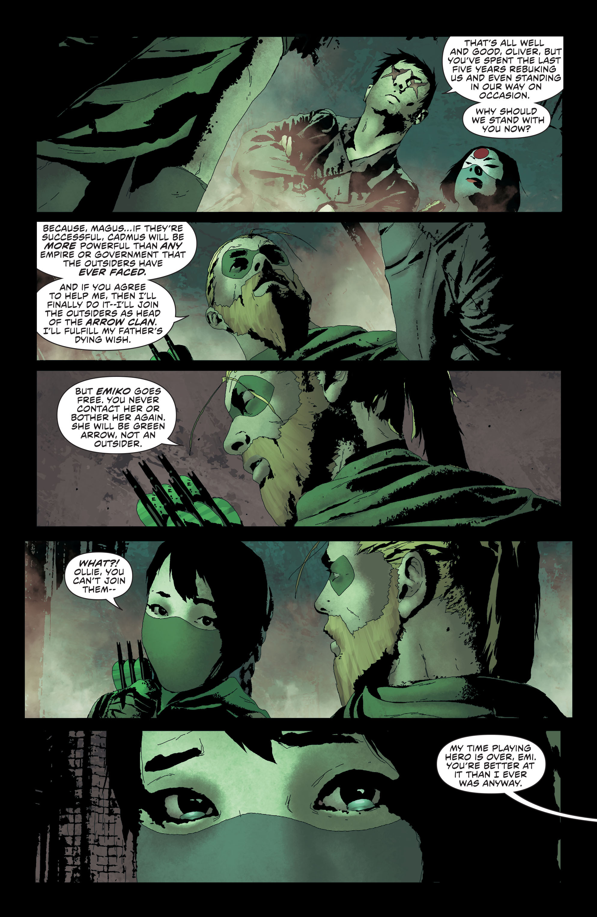 Read online Green Arrow: Futures End comic -  Issue # Full - 14