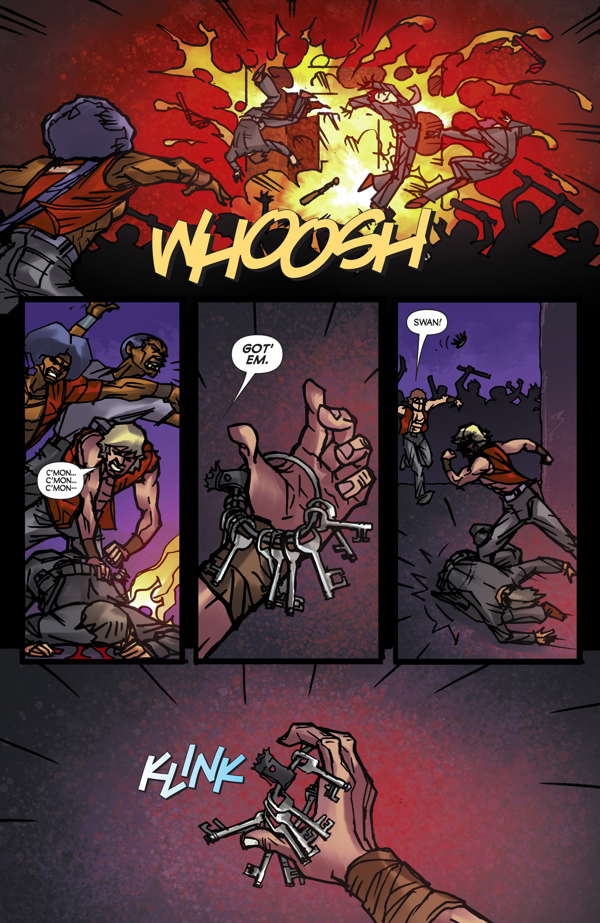 Read online The Warriors: Jailbreak comic -  Issue #3 - 21