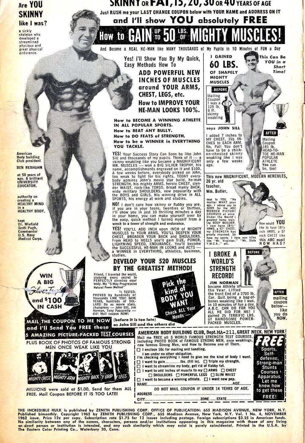 Read online The Incredible Hulk (1962) comic -  Issue #4 - 2