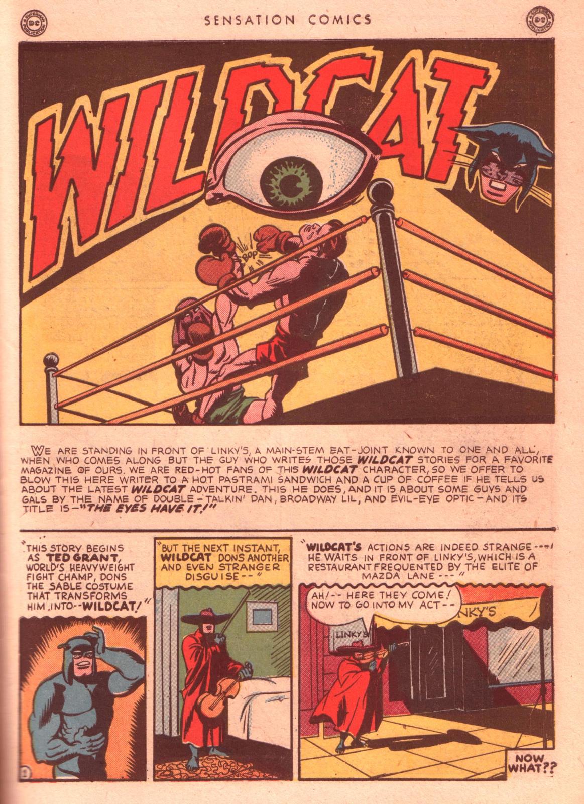 Read online Sensation (Mystery) Comics comic -  Issue #35 - 41