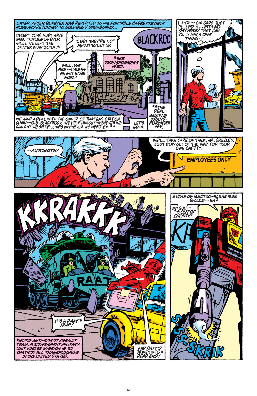 Read online The Transformers Classics comic -  Issue # TPB 3 - 151