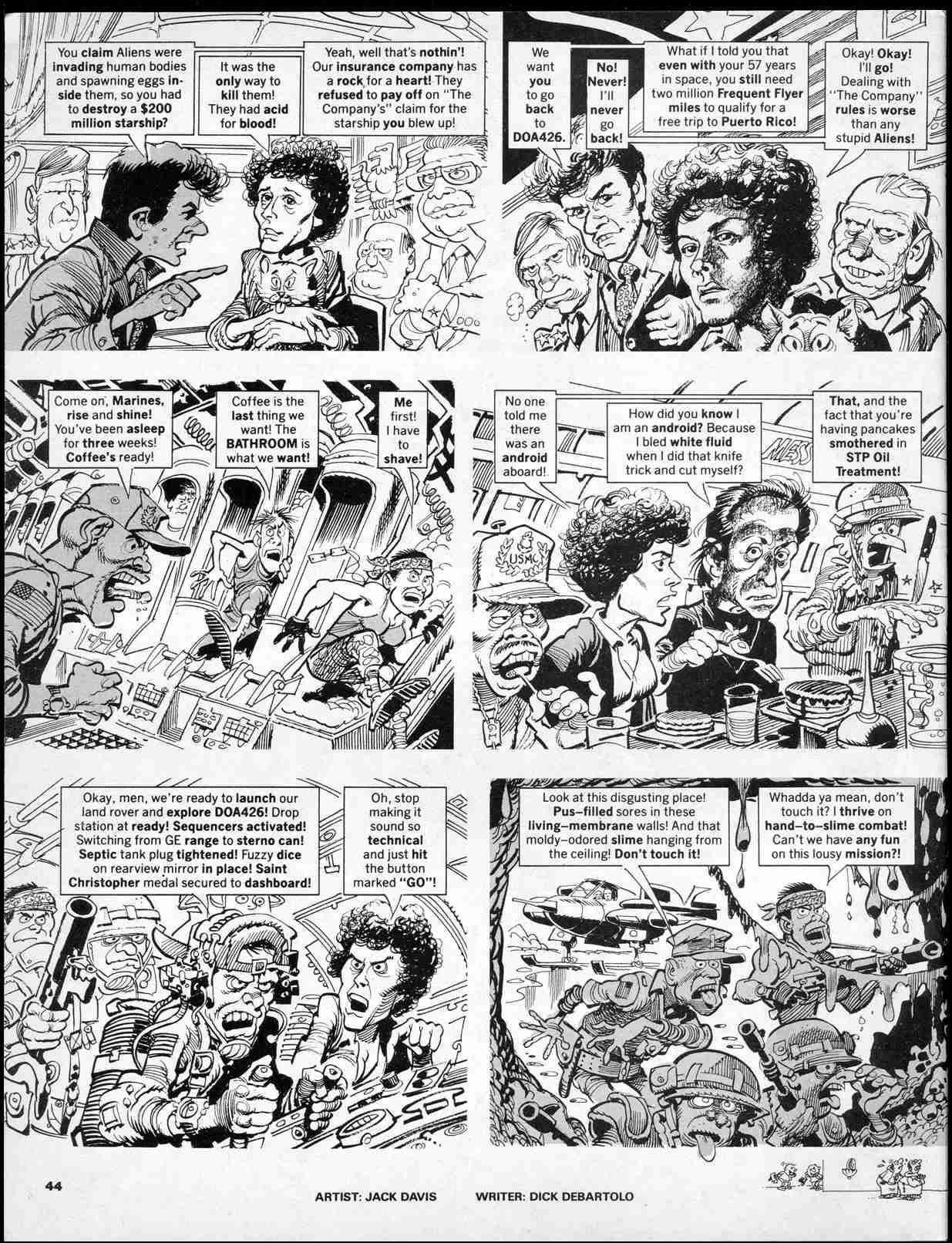 Read online MAD comic -  Issue #268 - 46