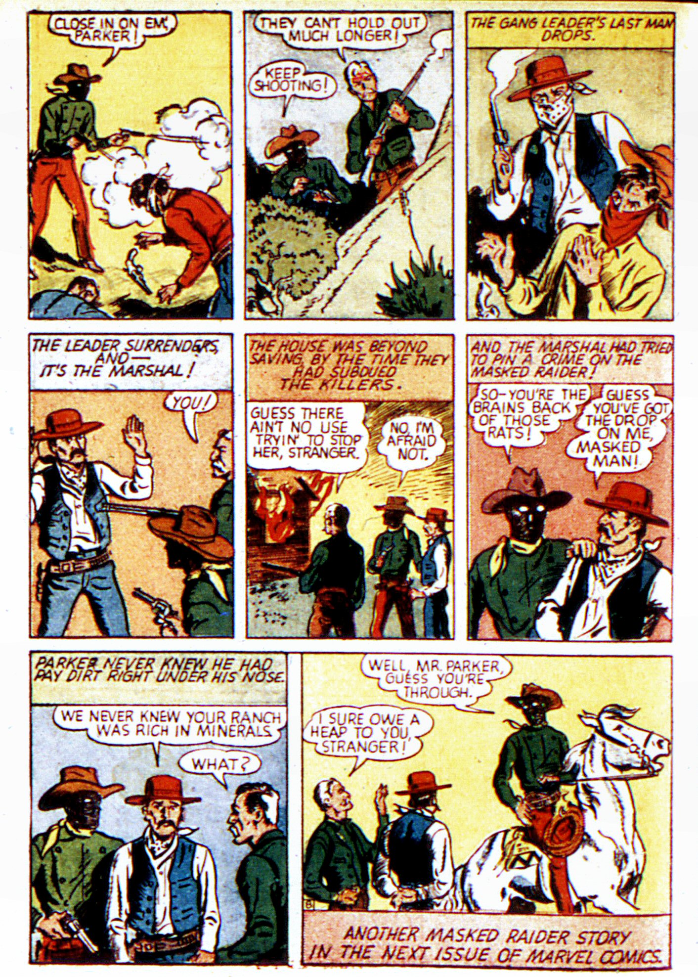 Read online Marvel Mystery Comics comic -  Issue #7 - 40