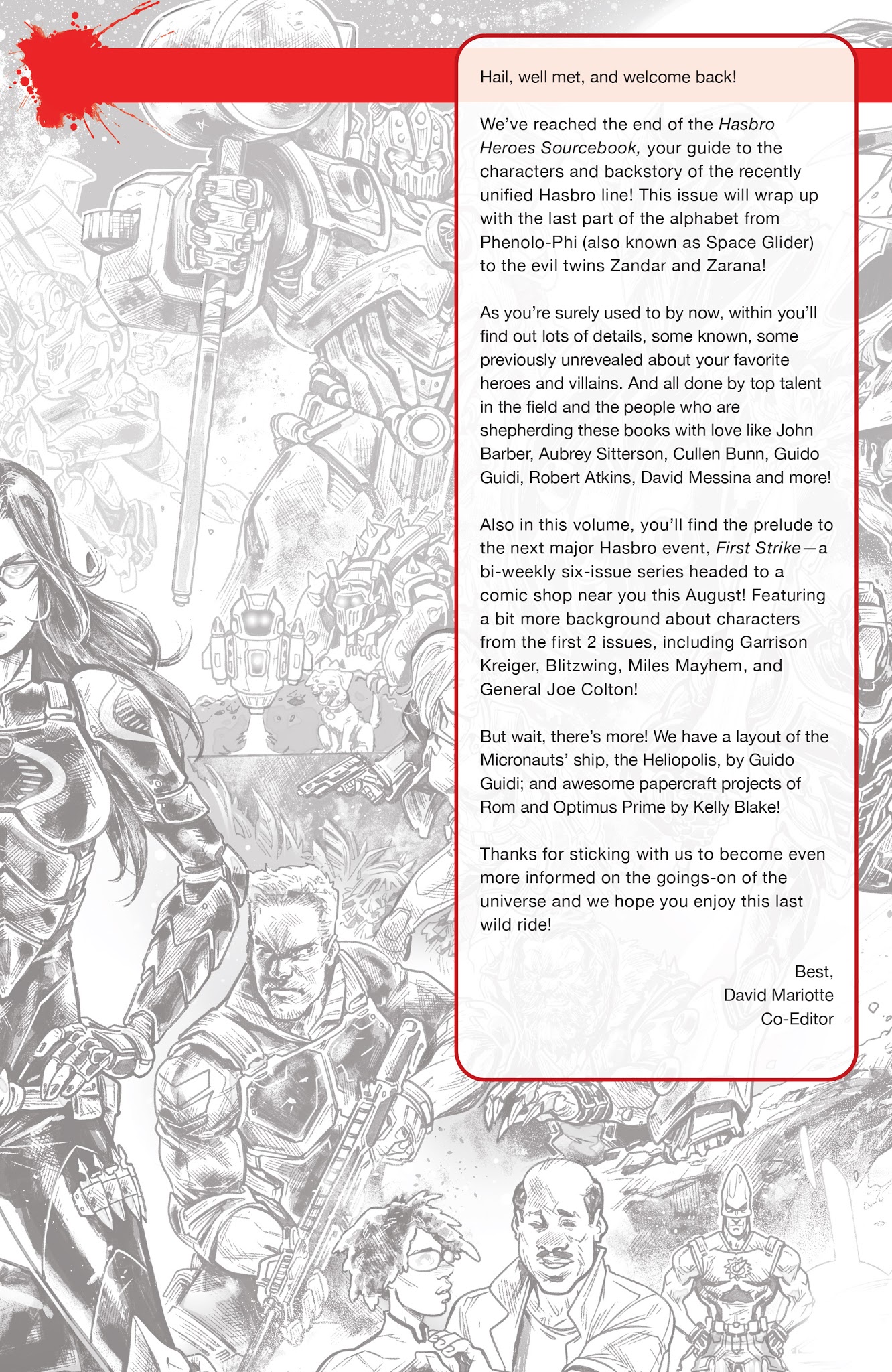 Read online Hasbro Heroes Sourcebook comic -  Issue #3 - 3