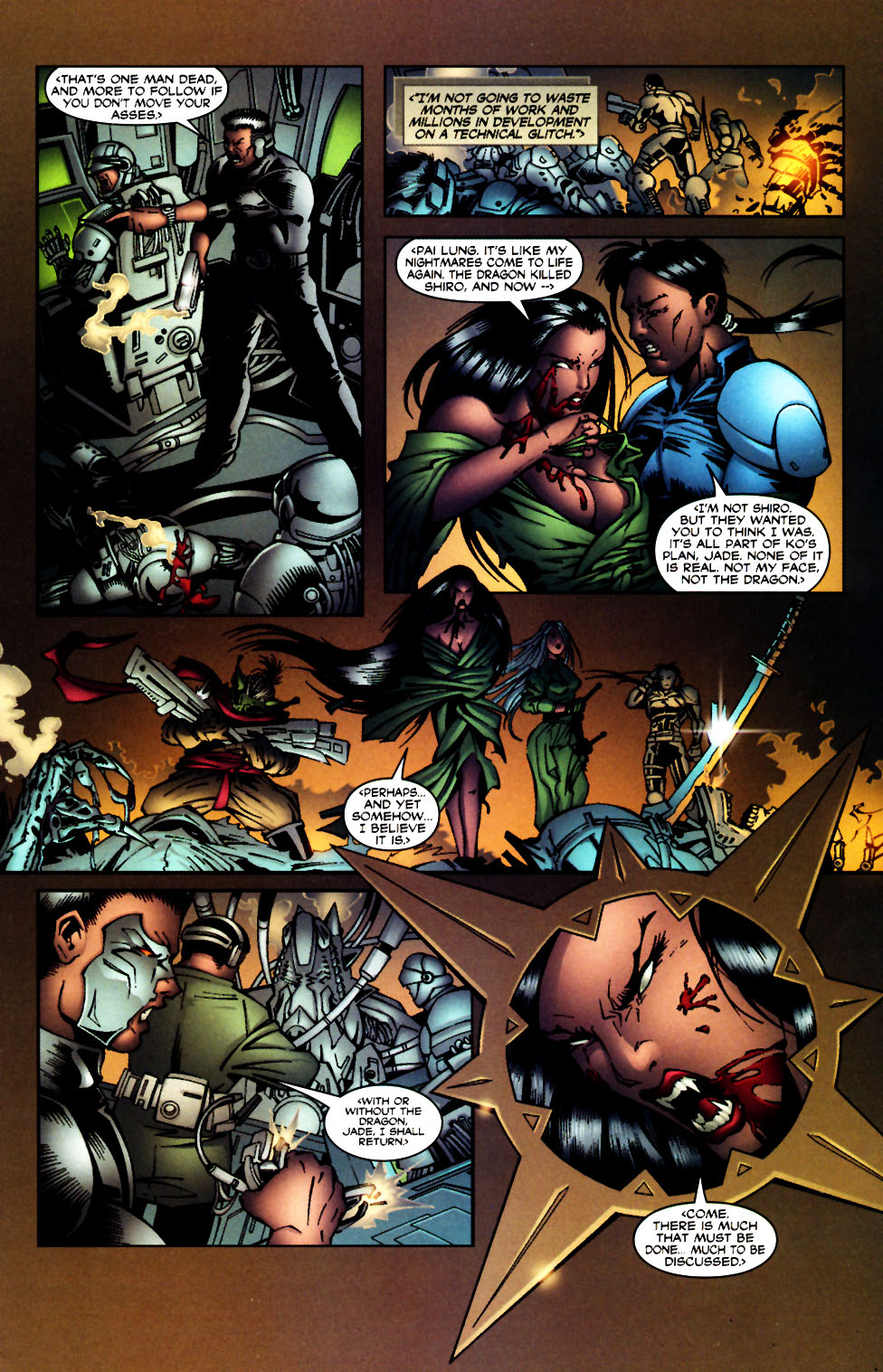 Read online Jade comic -  Issue #3 - 21