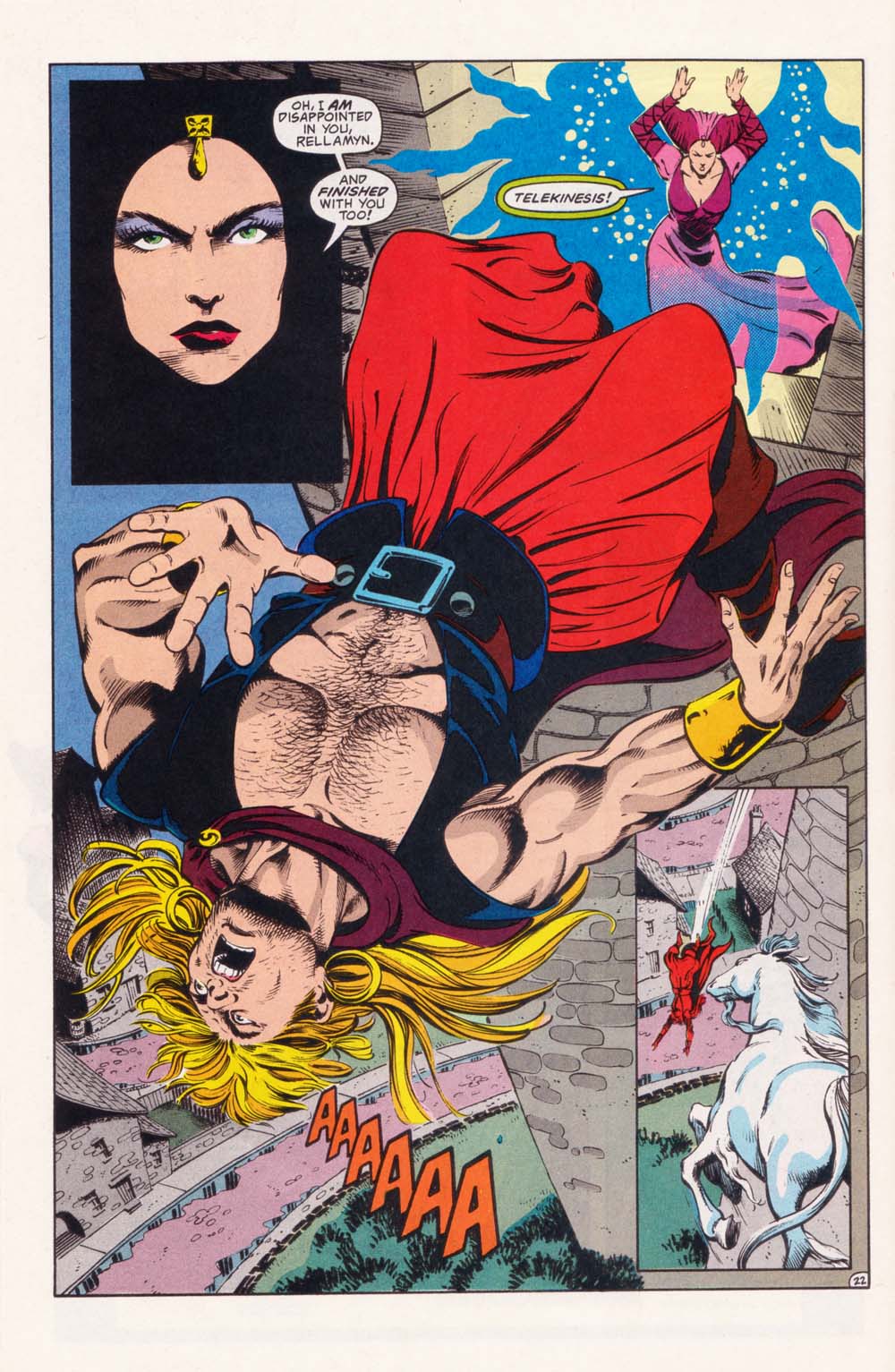 Read online Advanced Dungeons & Dragons comic -  Issue #28 - 22