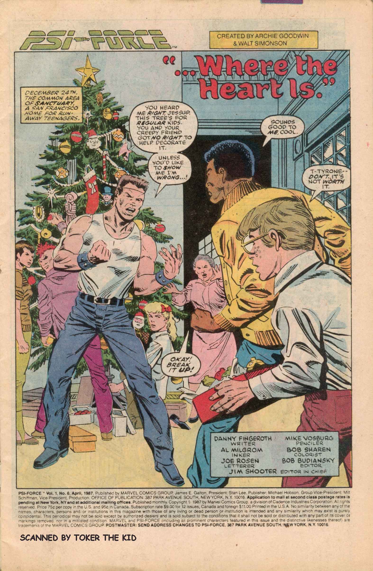 Read online Psi-Force comic -  Issue #6 - 2