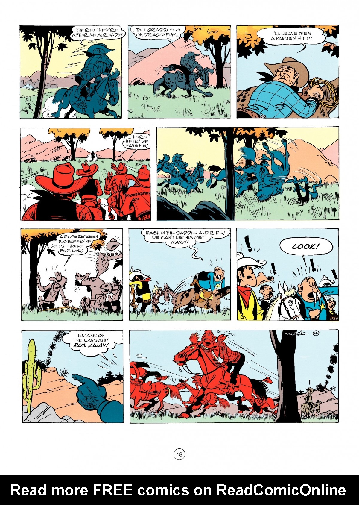 Read online A Lucky Luke Adventure comic -  Issue #54 - 18