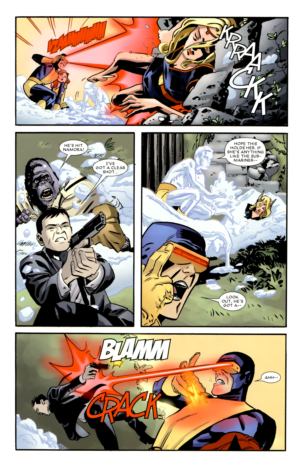 Read online X-Men Vs. Agents Of Atlas comic -  Issue #2 - 15