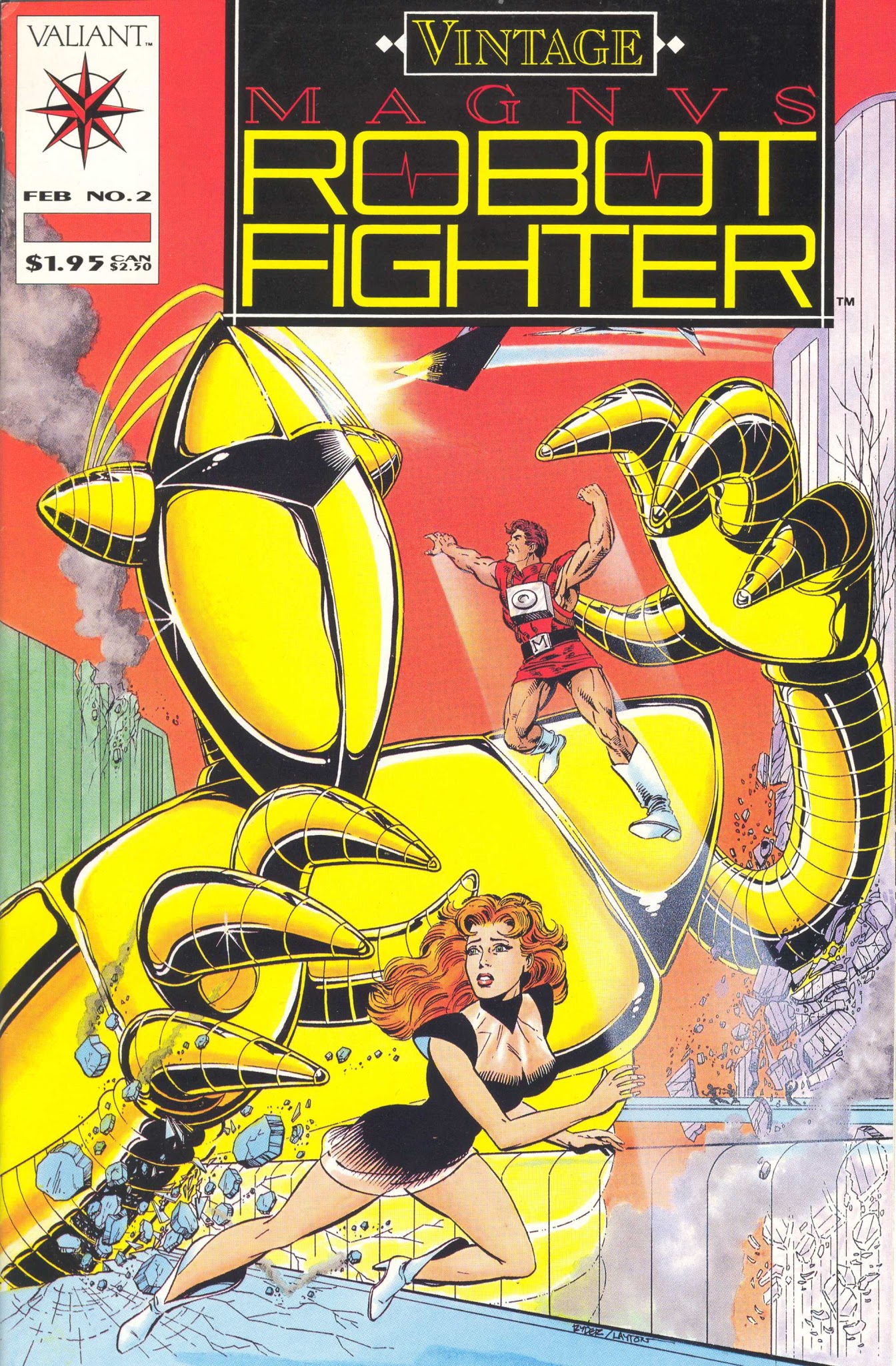 Read online Vintage Magnus, Robot Fighter comic -  Issue #2 - 1