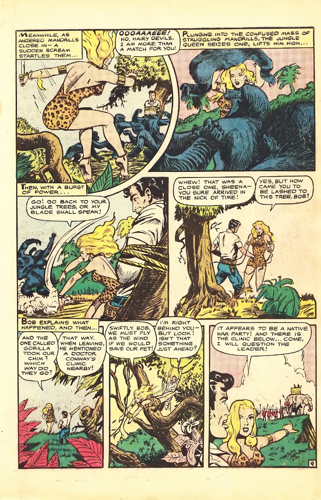 Sheena, Queen of the Jungle (1942) issue 7 - Page 11