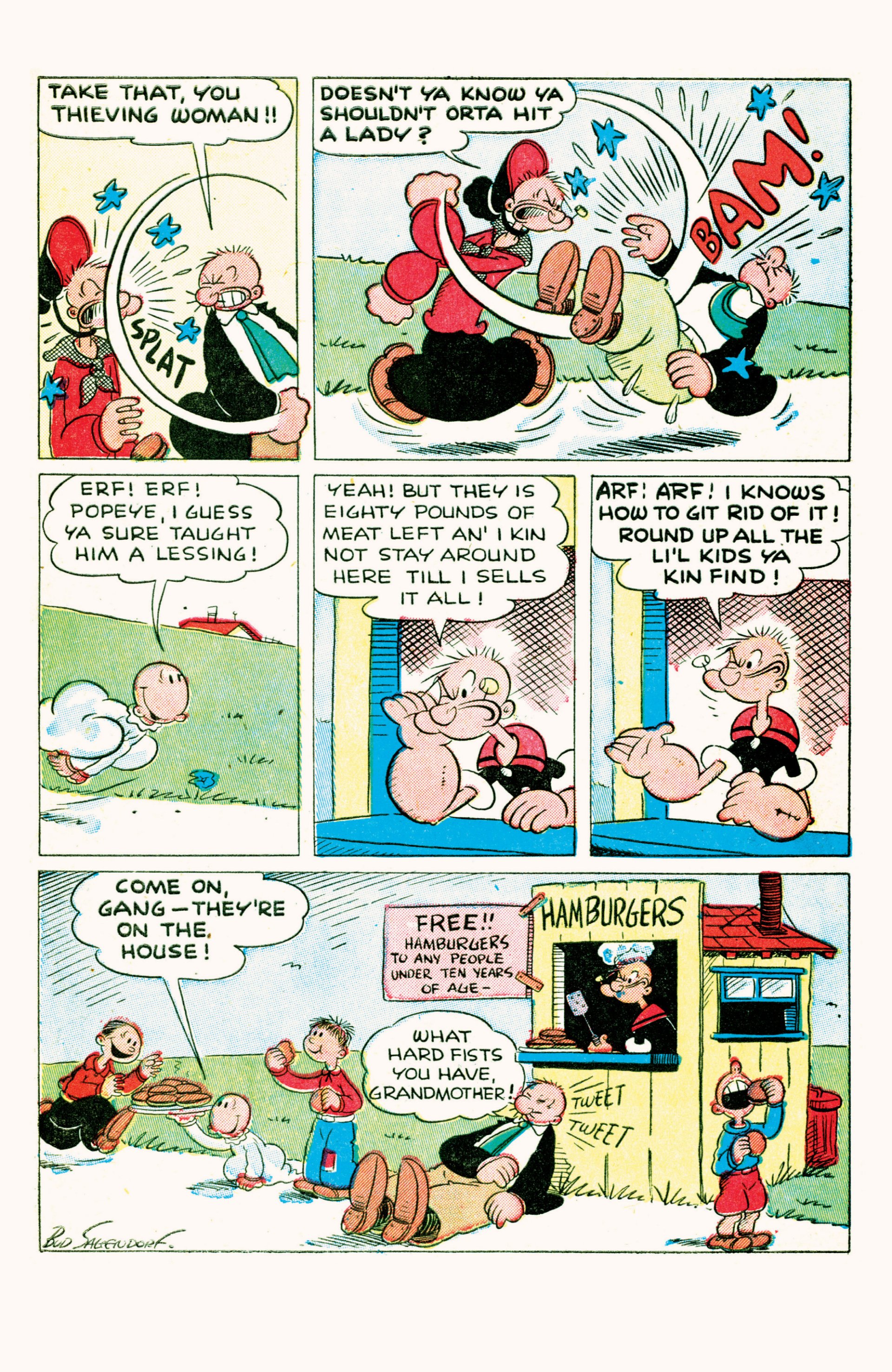 Read online Classic Popeye comic -  Issue #8 - 8