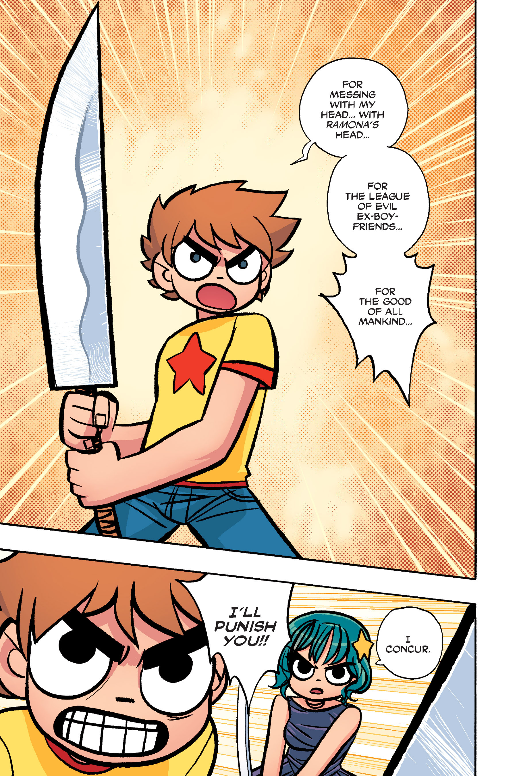 Read online Scott Pilgrim comic -  Issue #6 - 206