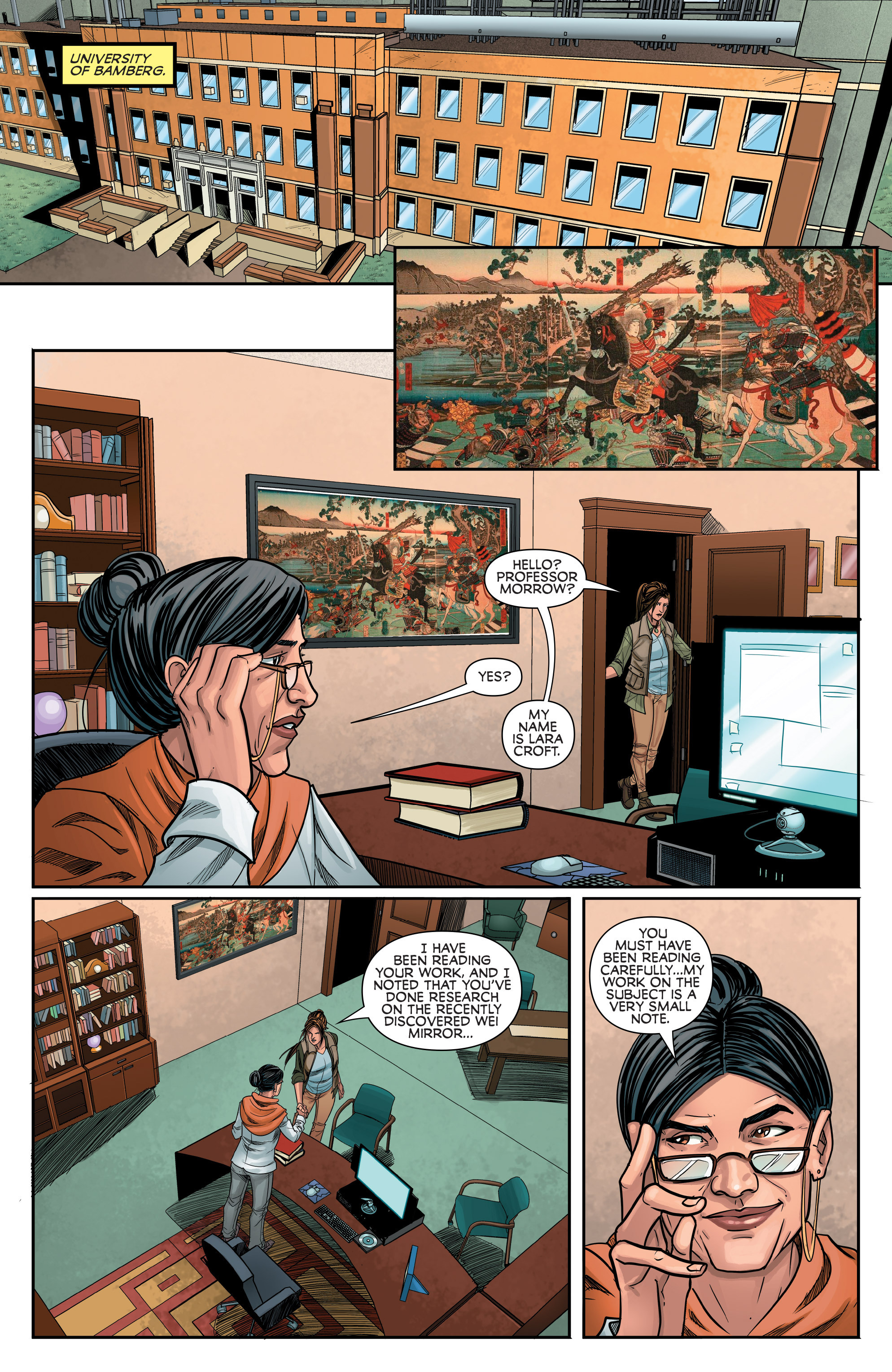 Read online Tomb Raider (2016) comic -  Issue #9 - 13