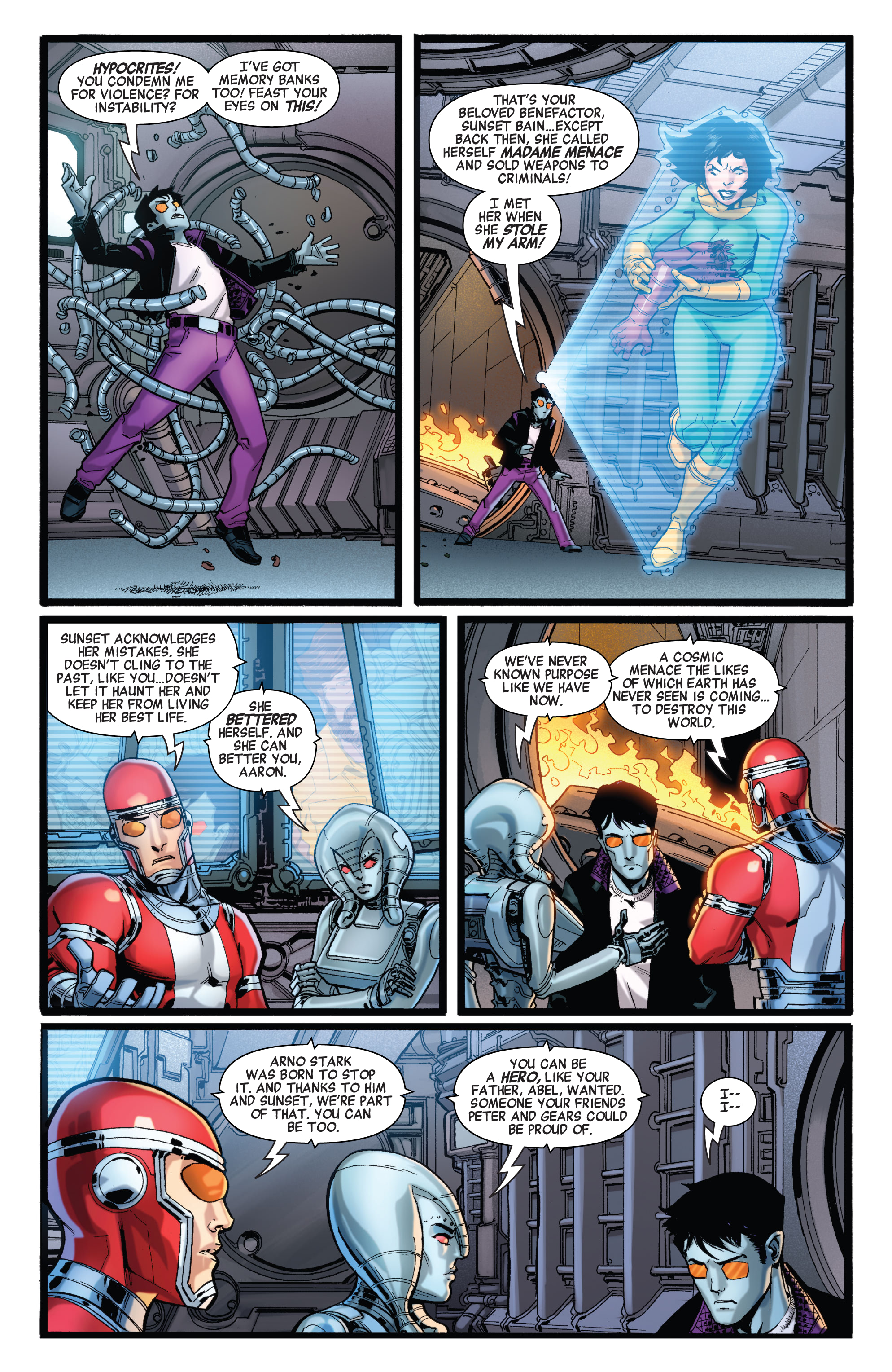 Read online 2020 Machine Man comic -  Issue #2 - 11