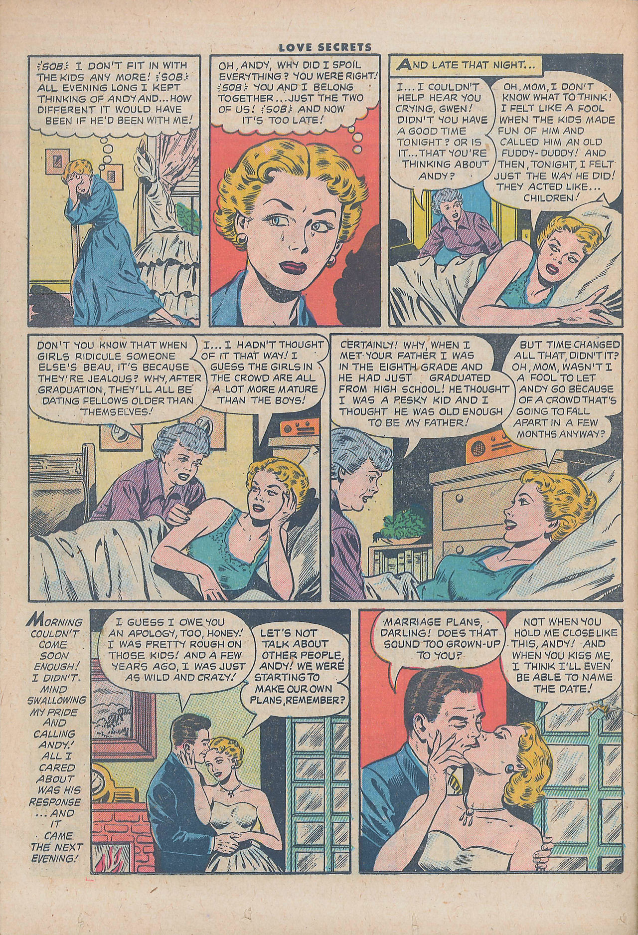 Read online Love Secrets (1953) comic -  Issue #55 - 24