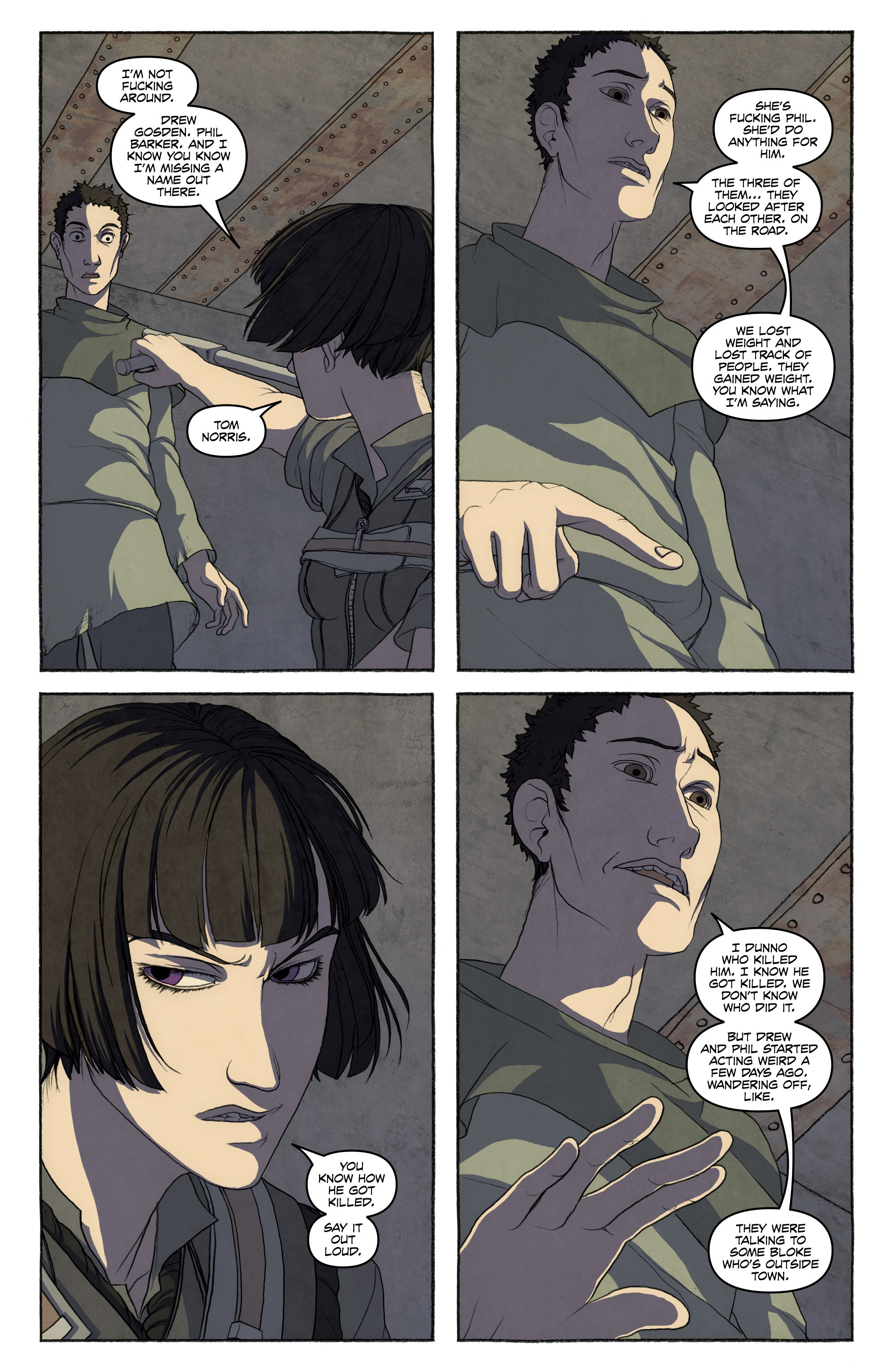 Read online FreakAngels comic -  Issue #3 - 104