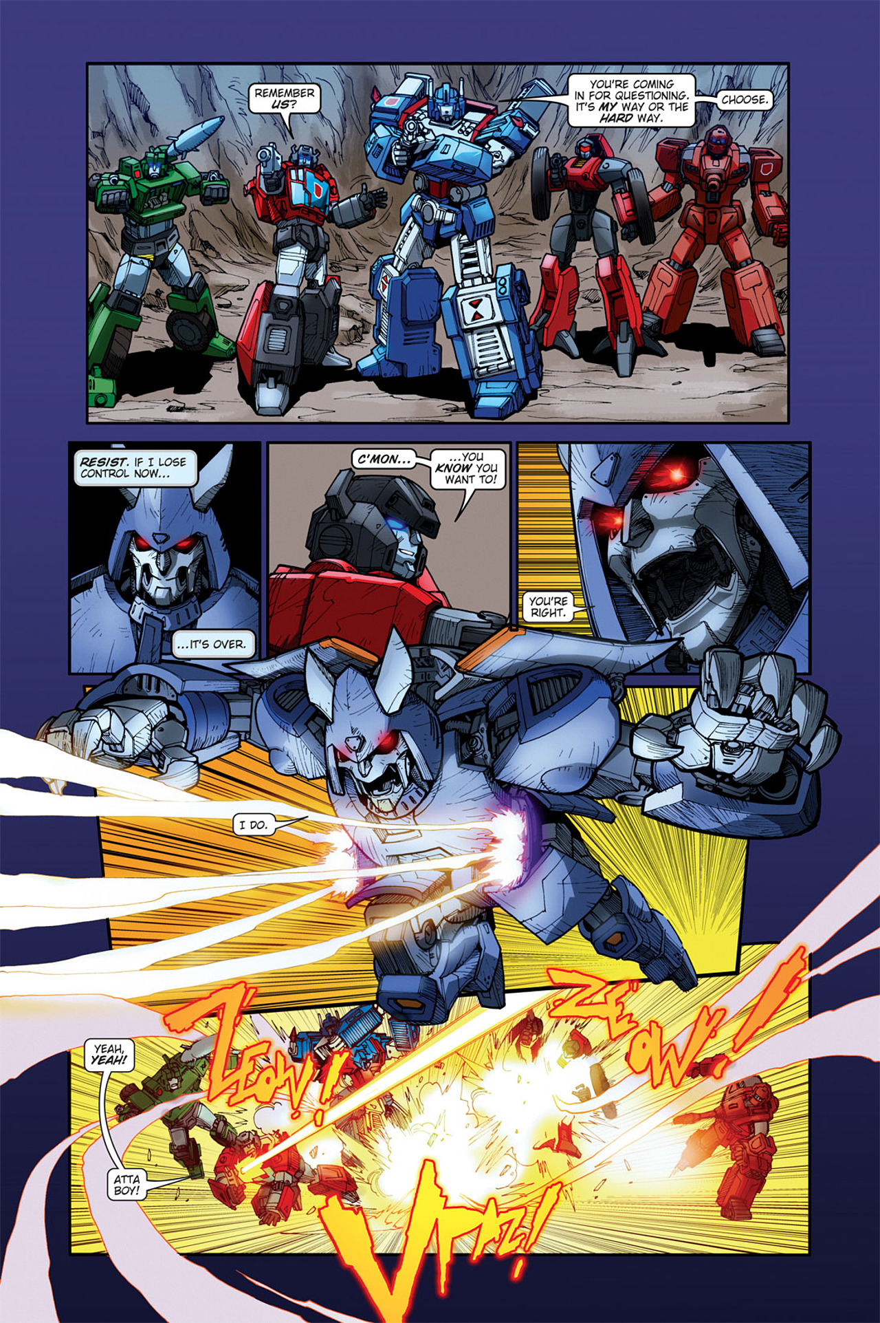 Read online Transformers Spotlight: Cyclonus comic -  Issue # Full - 21
