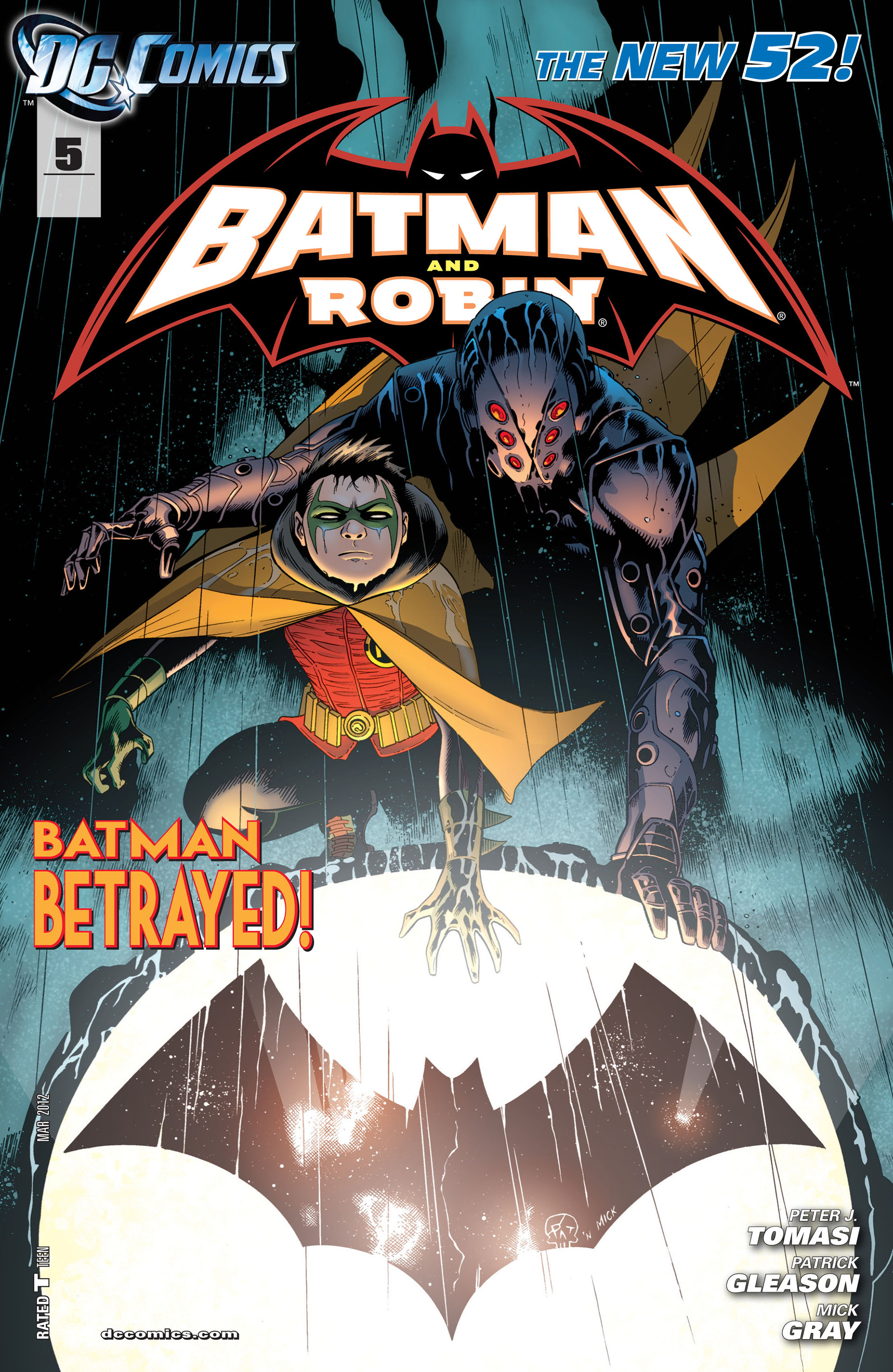 Read online Batman and Robin (2011) comic -  Issue #5 - 1