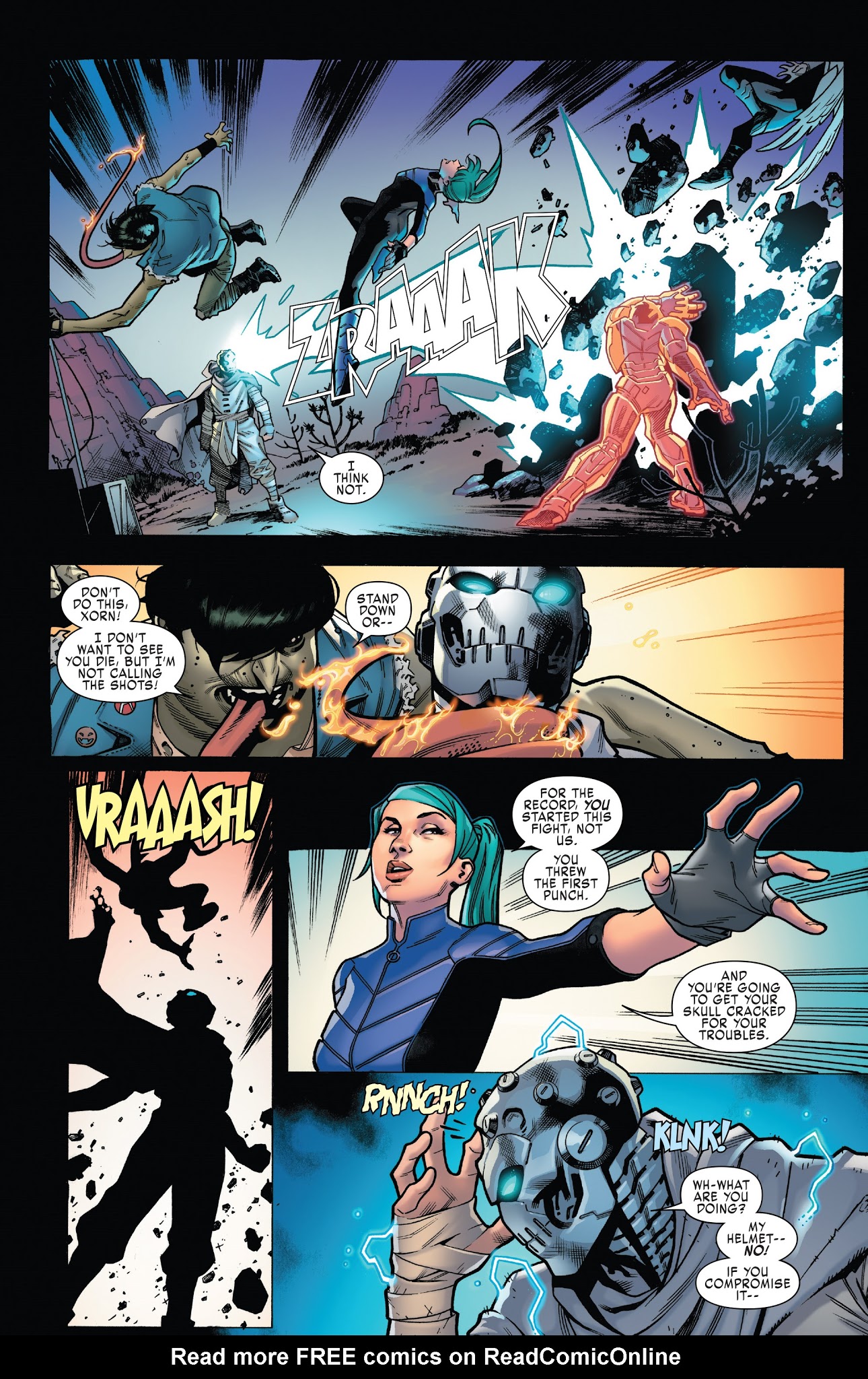 Read online X-Men: Blue comic -  Issue #24 - 6