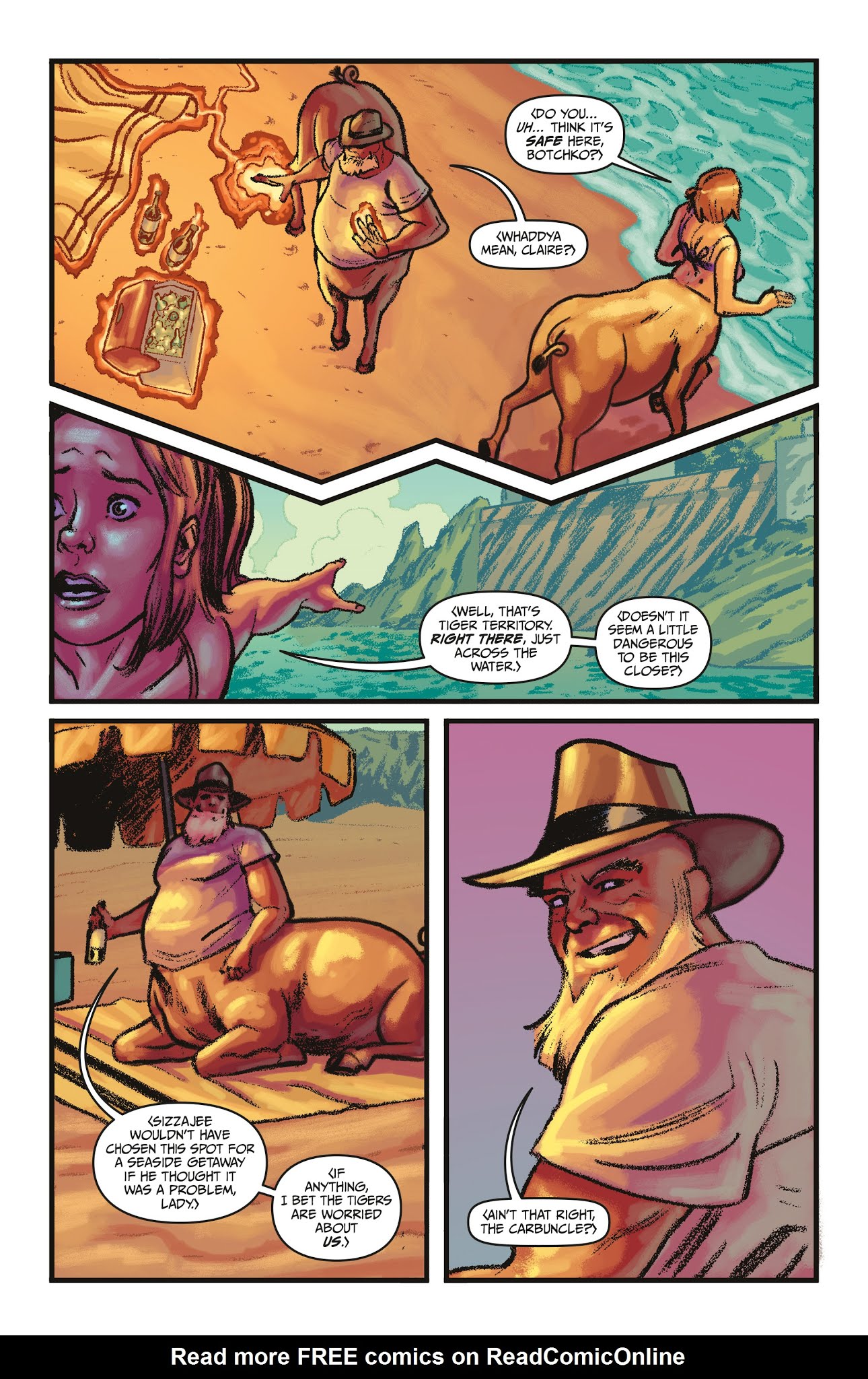 Read online Curse Words Summer Swimsuit Special comic -  Issue # Full - 5