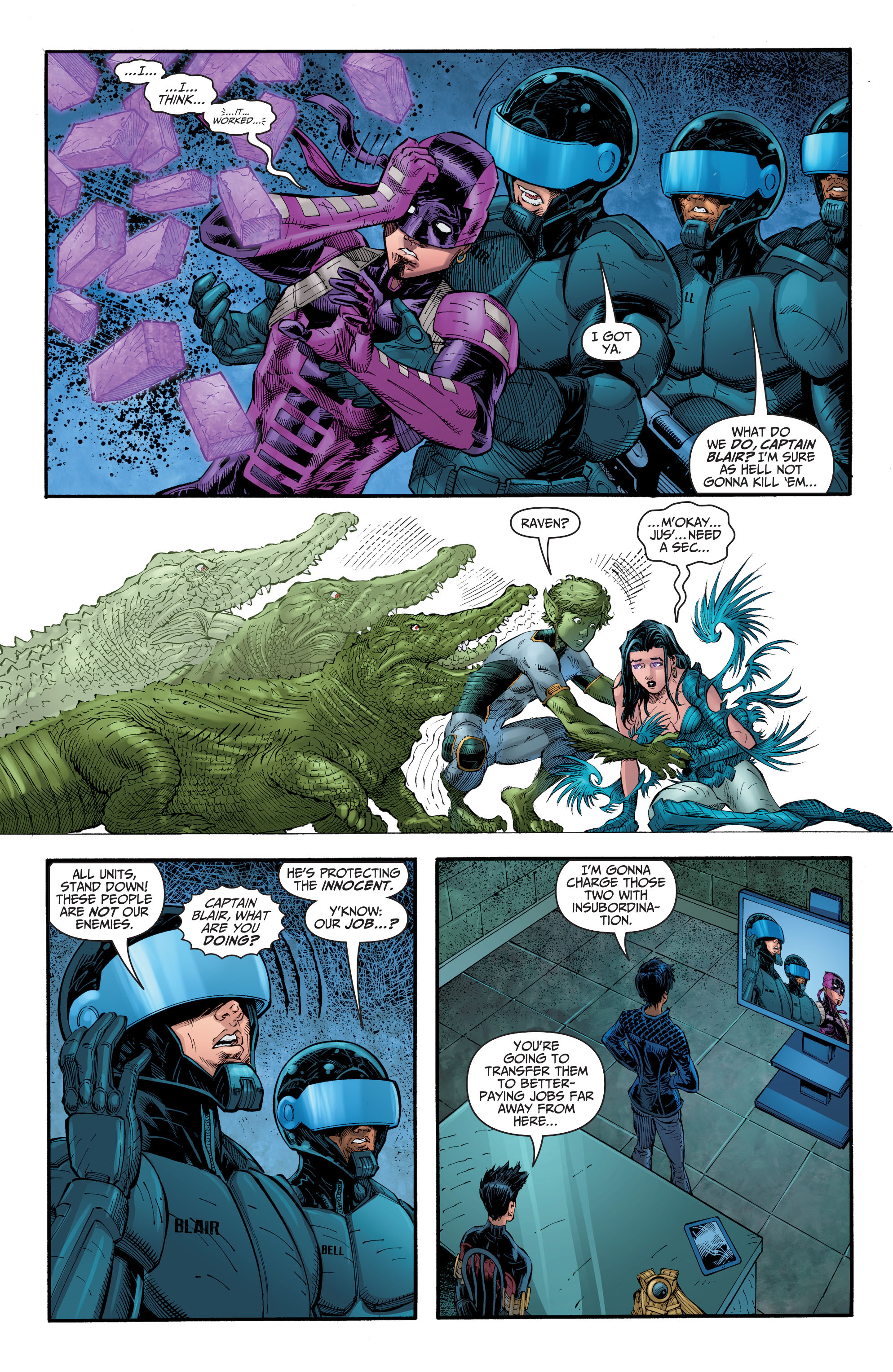 Read online Teen Titans (2014) comic -  Issue #22 - 21