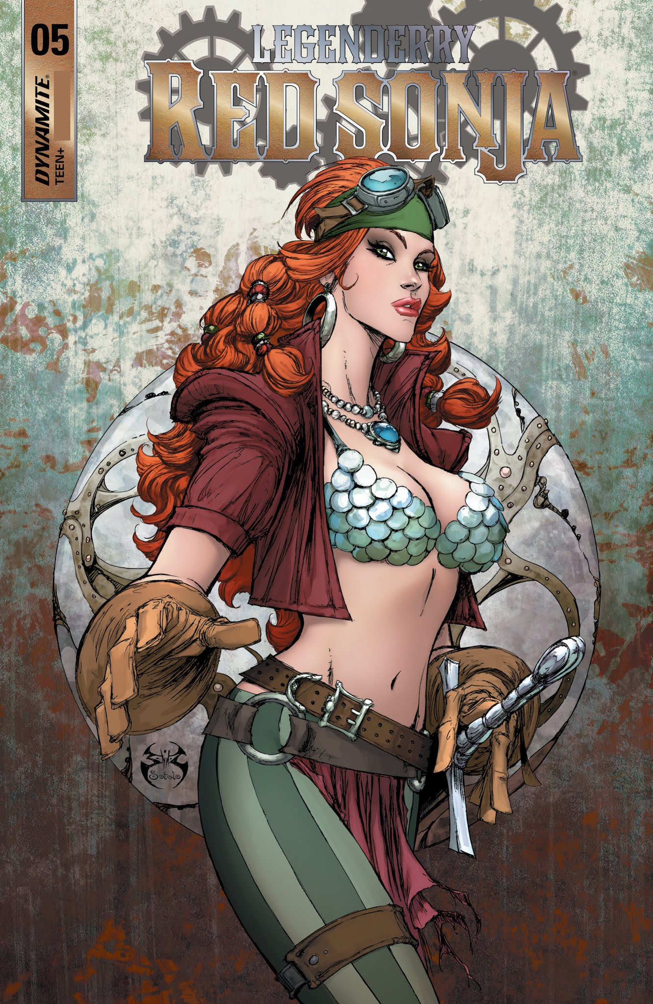 Read online Legenderry Red Sonja comic -  Issue #5 - 1