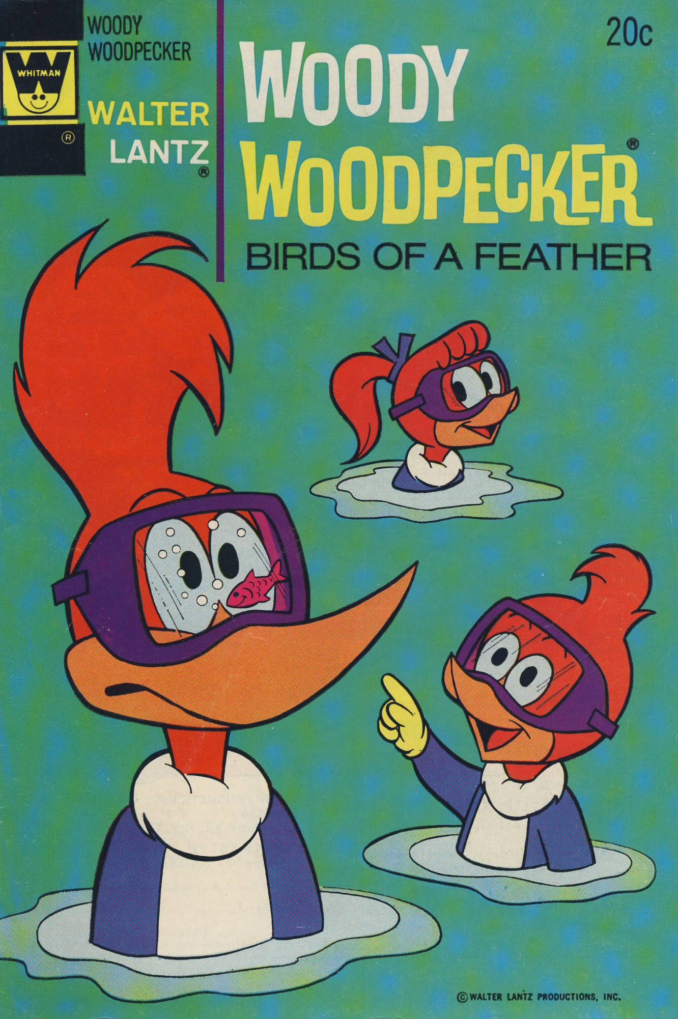 Read online Walter Lantz Woody Woodpecker (1962) comic -  Issue #131 - 1