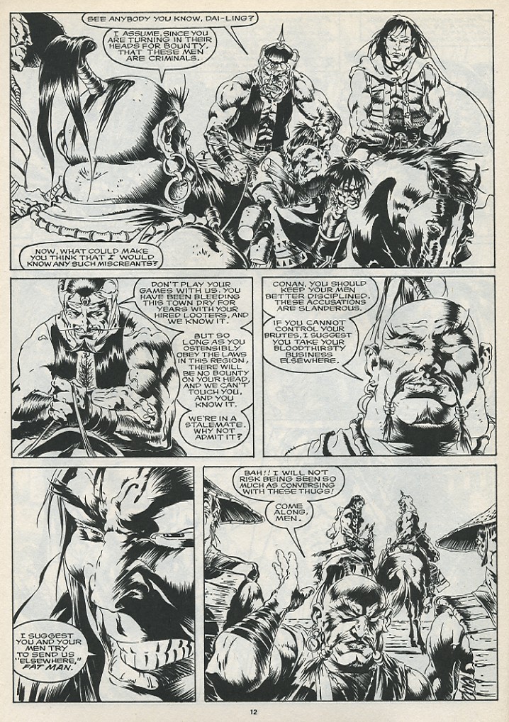 Read online The Savage Sword Of Conan comic -  Issue #175 - 14