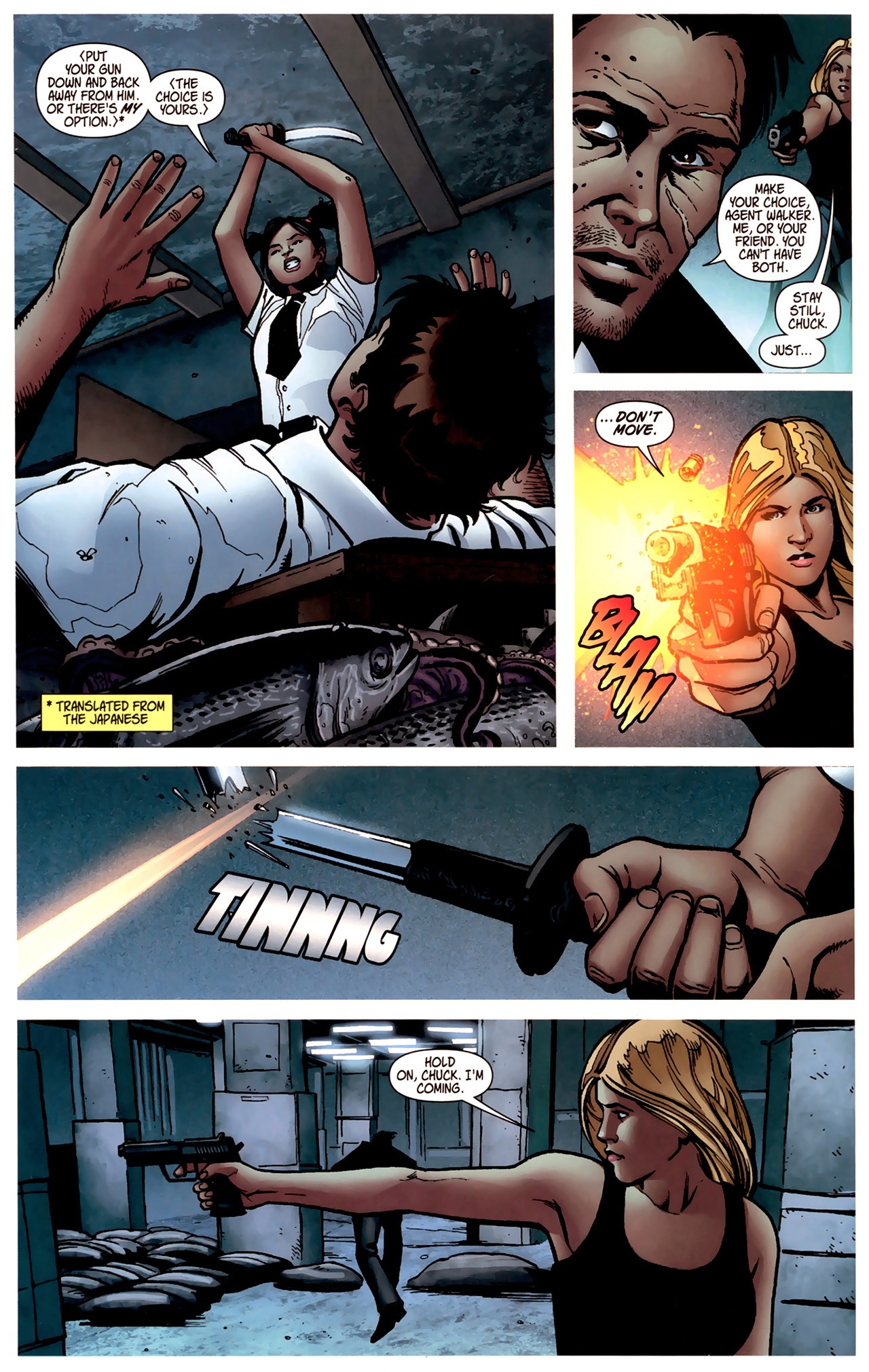 Read online Chuck comic -  Issue #3 - 2