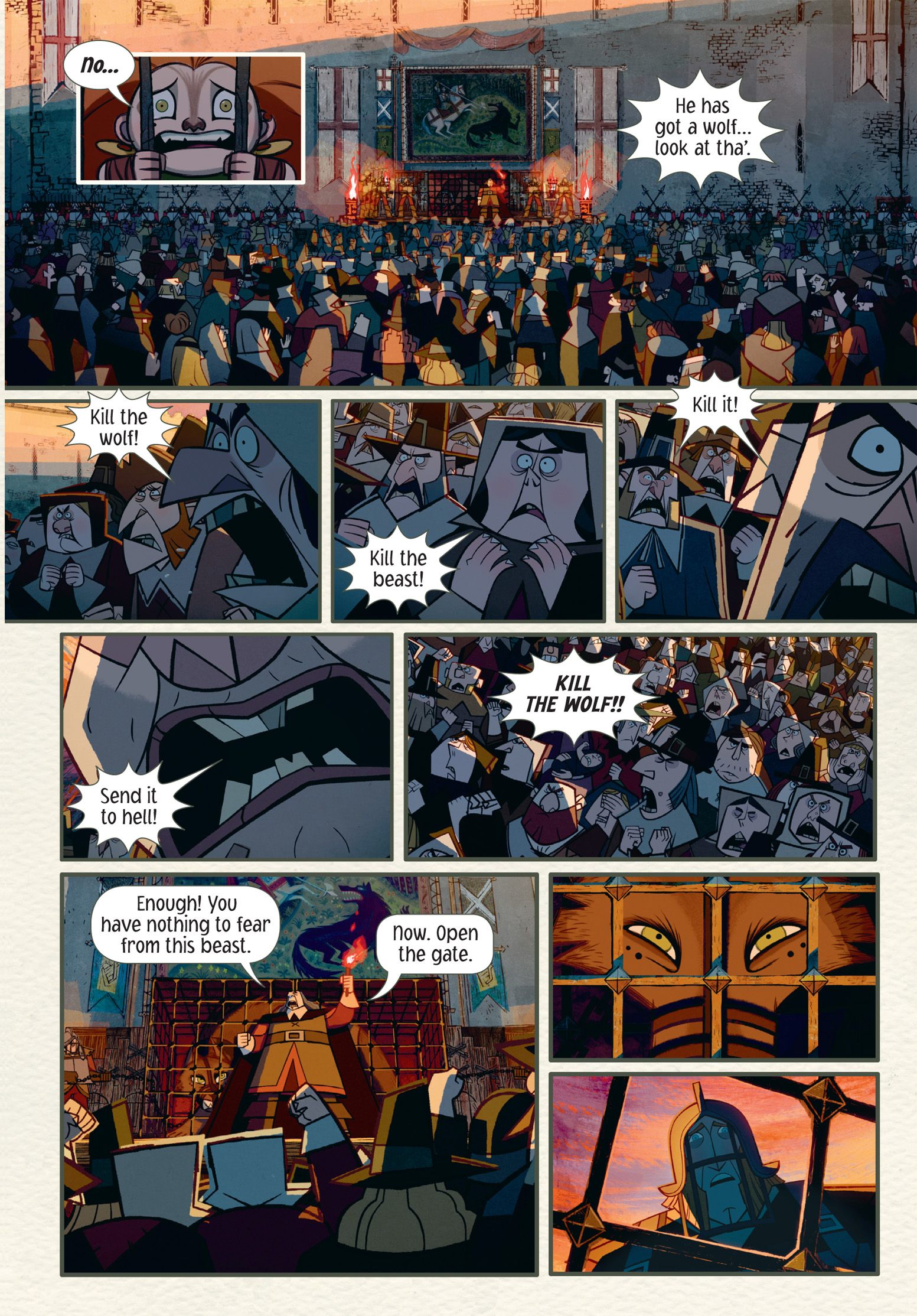 Read online Wolfwalkers: The Graphic Novel comic -  Issue # TPB (Part 2) - 96